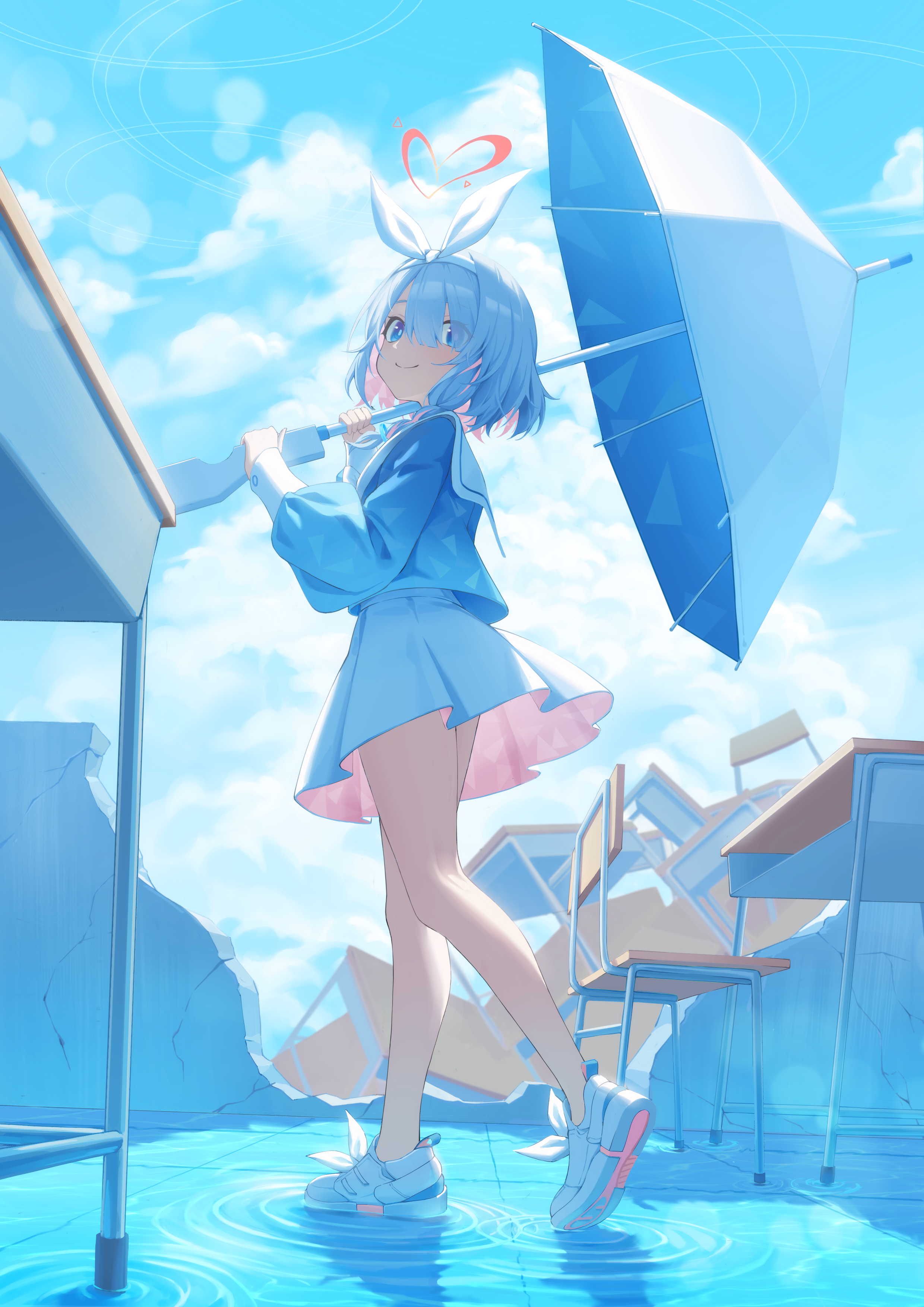Anime Anime Girls Blue Archive Arona Blue Archive 2480x3508