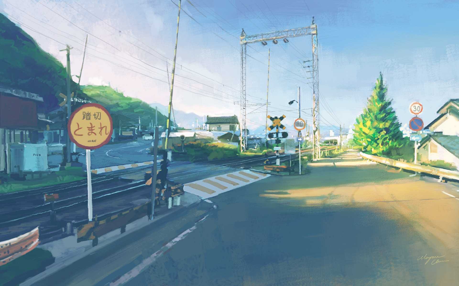 Street Art Japanese Street Anime Japanese Artwork Wallpaper -  Resolution:1920x1196 - ID:1360046 