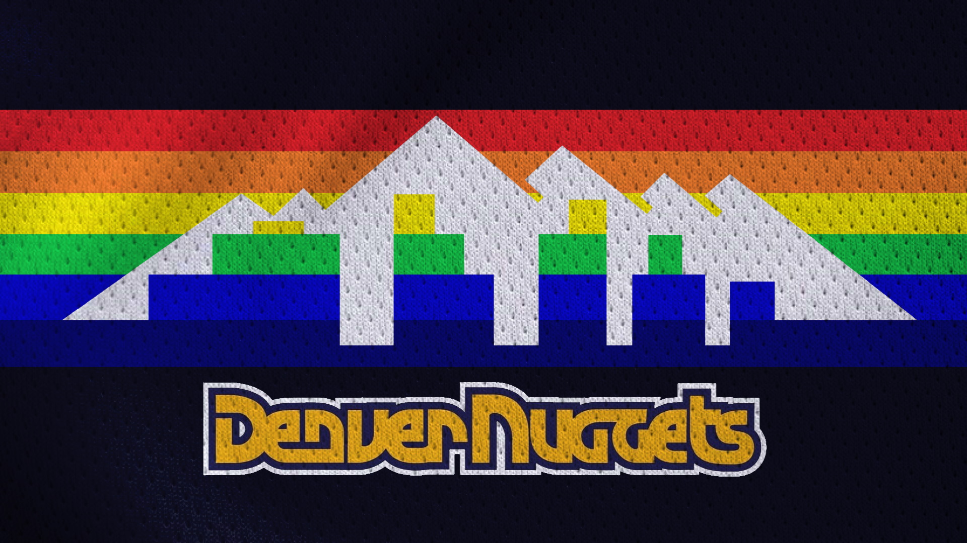 Denver Nuggets NBA Logo Colorado Classic Logo 1980s Colorful 1920x1080