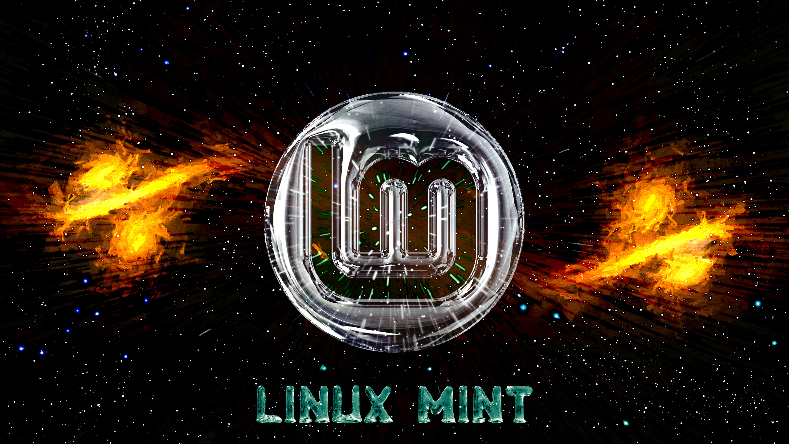 Linux Linux Mint Space Operating System 2560x1440