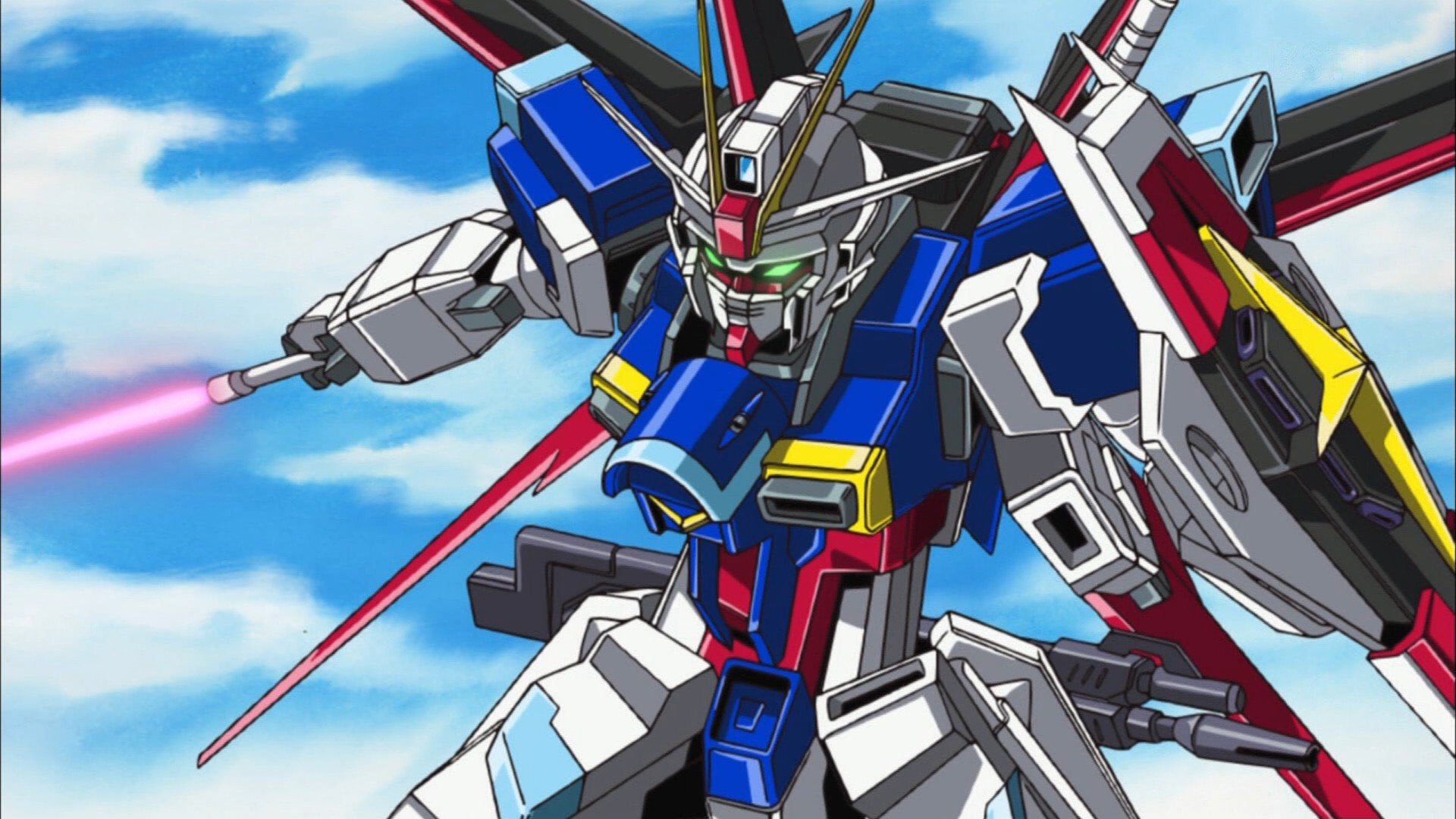 Anime Anime Screenshot Force Impulse Gundam Mobile Suit Gundam SEED Destiny Mechs Gundam Super Robot 1920x1080