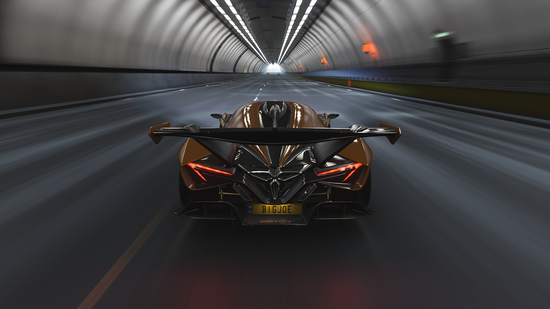 Forza Forza Horizon Forza Horizon 4 Racing Car CGi Apollo IE Video Games Road Blurred Blurry Backgro 1920x1080