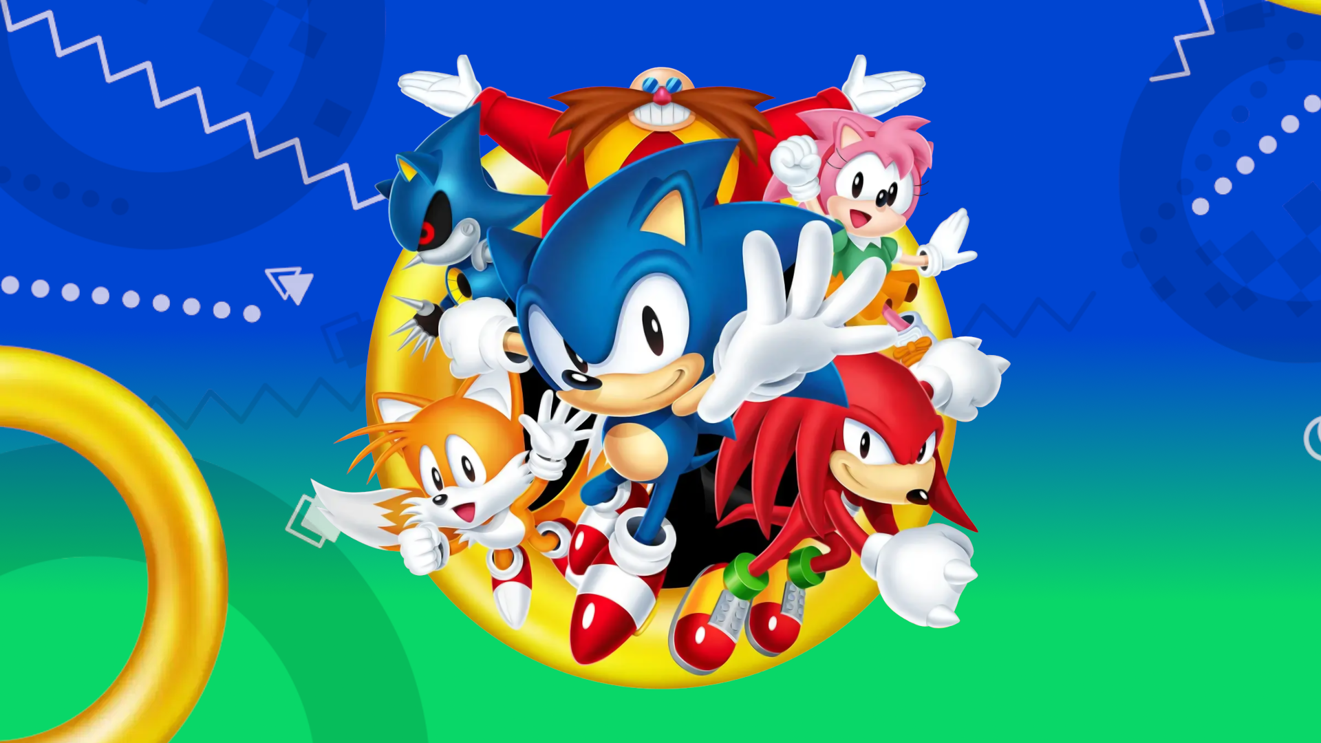 Sonic Sonic 2 Sonic 3 Sonic Origins Video Game Art Video Game Characters Tails Character Knuckles Eg 1920x1080