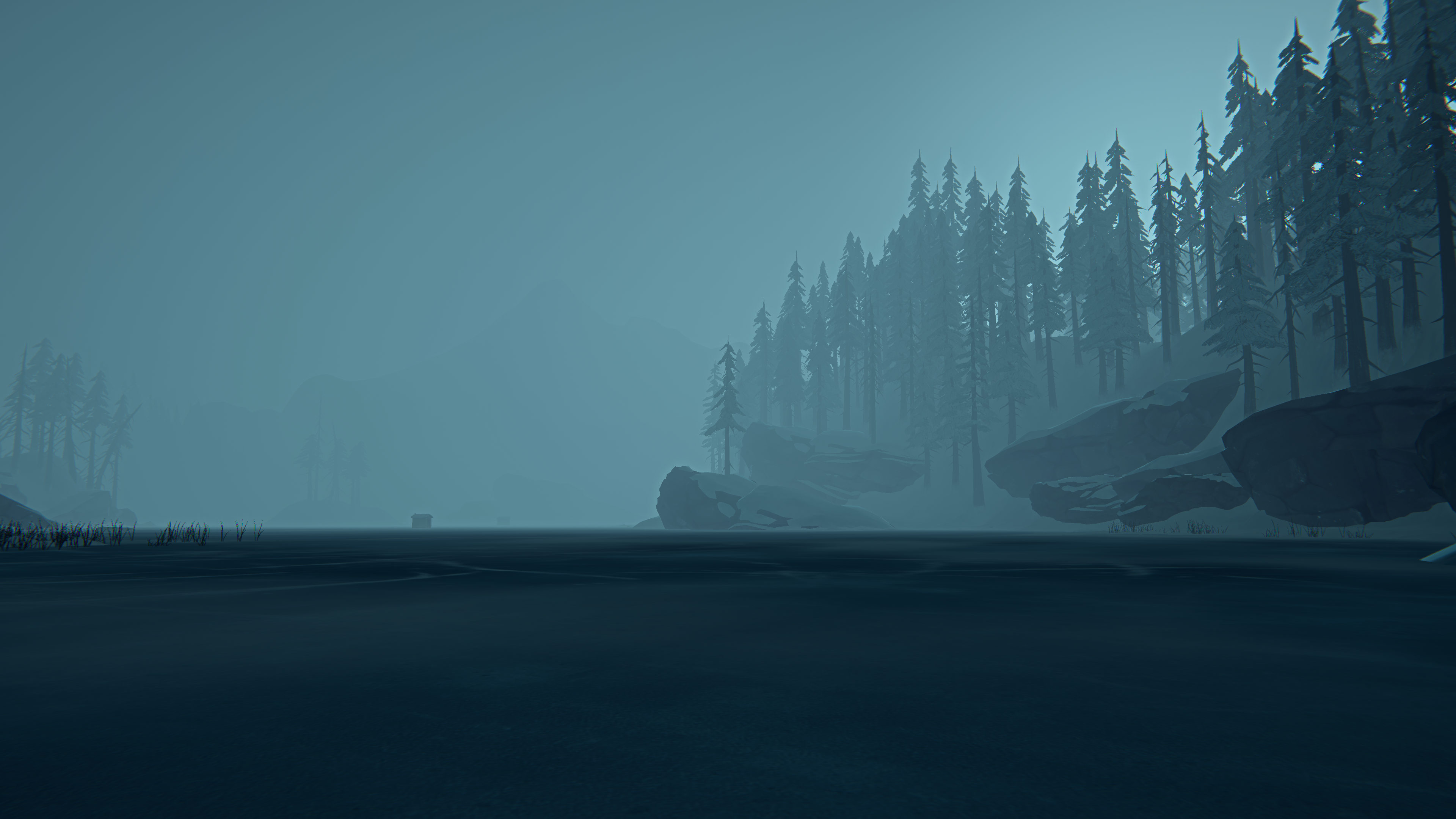 The Long Dark PC Gaming Video Games Video Game Landscape Survival Screen Shot Mist Video Game Art Na 3840x2160