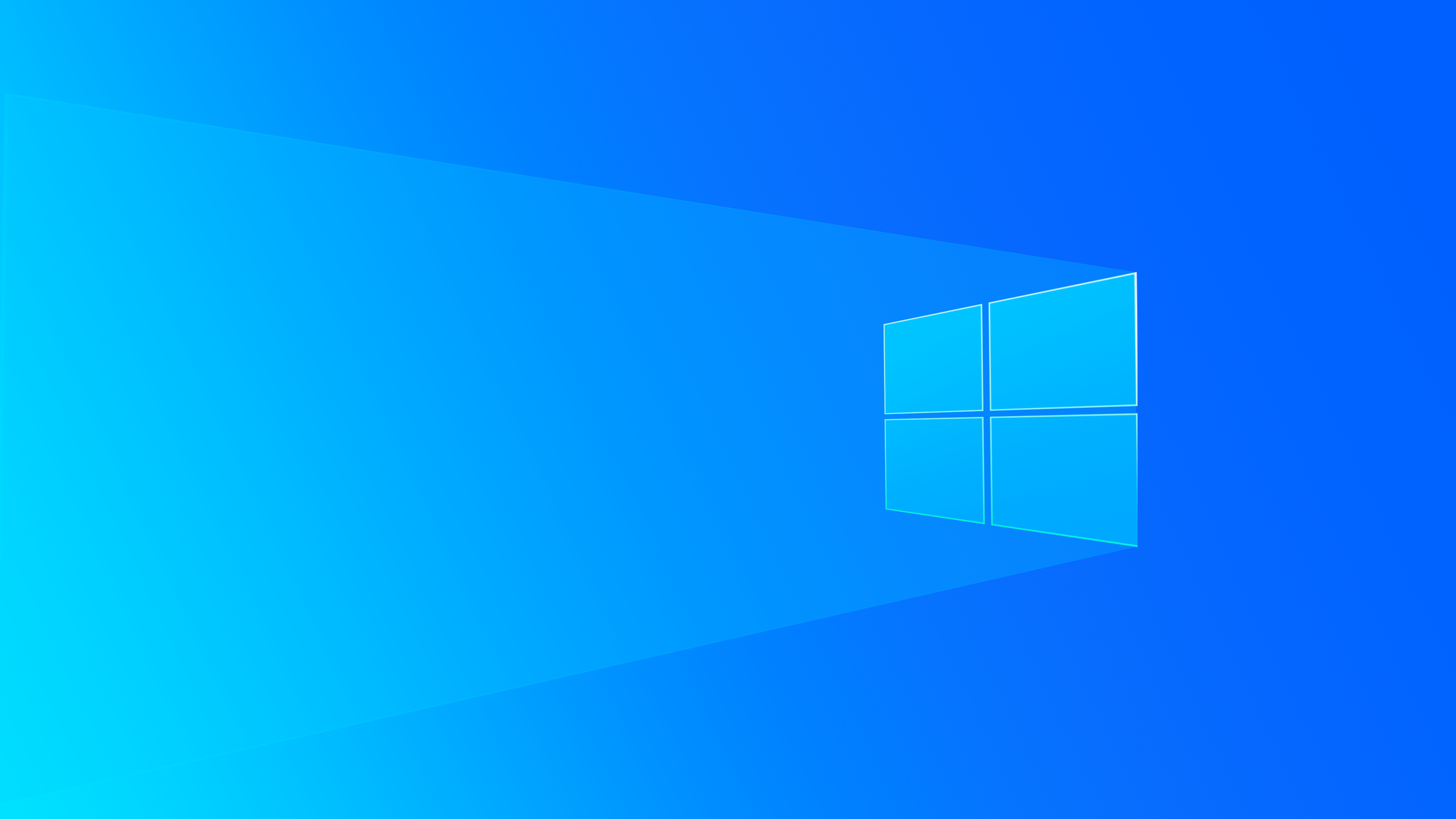 Windows 10 Microsoft Windows Logo Simple Background 3840x2160