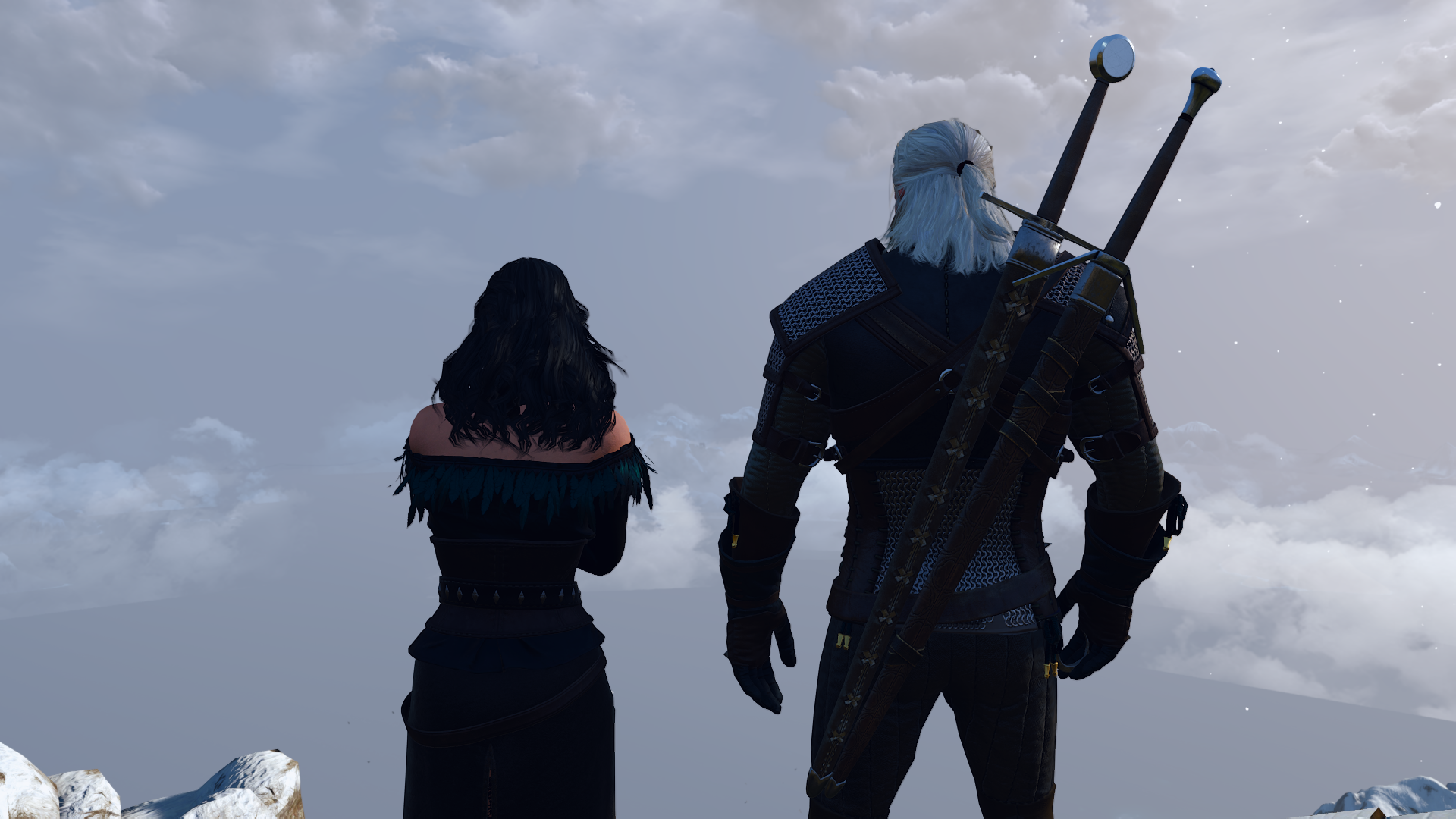 The Witcher 3 Wild Hunt Yennefer Of Vengerberg Video Games CGi Video Game Characters CD Projekt RED  1920x1080