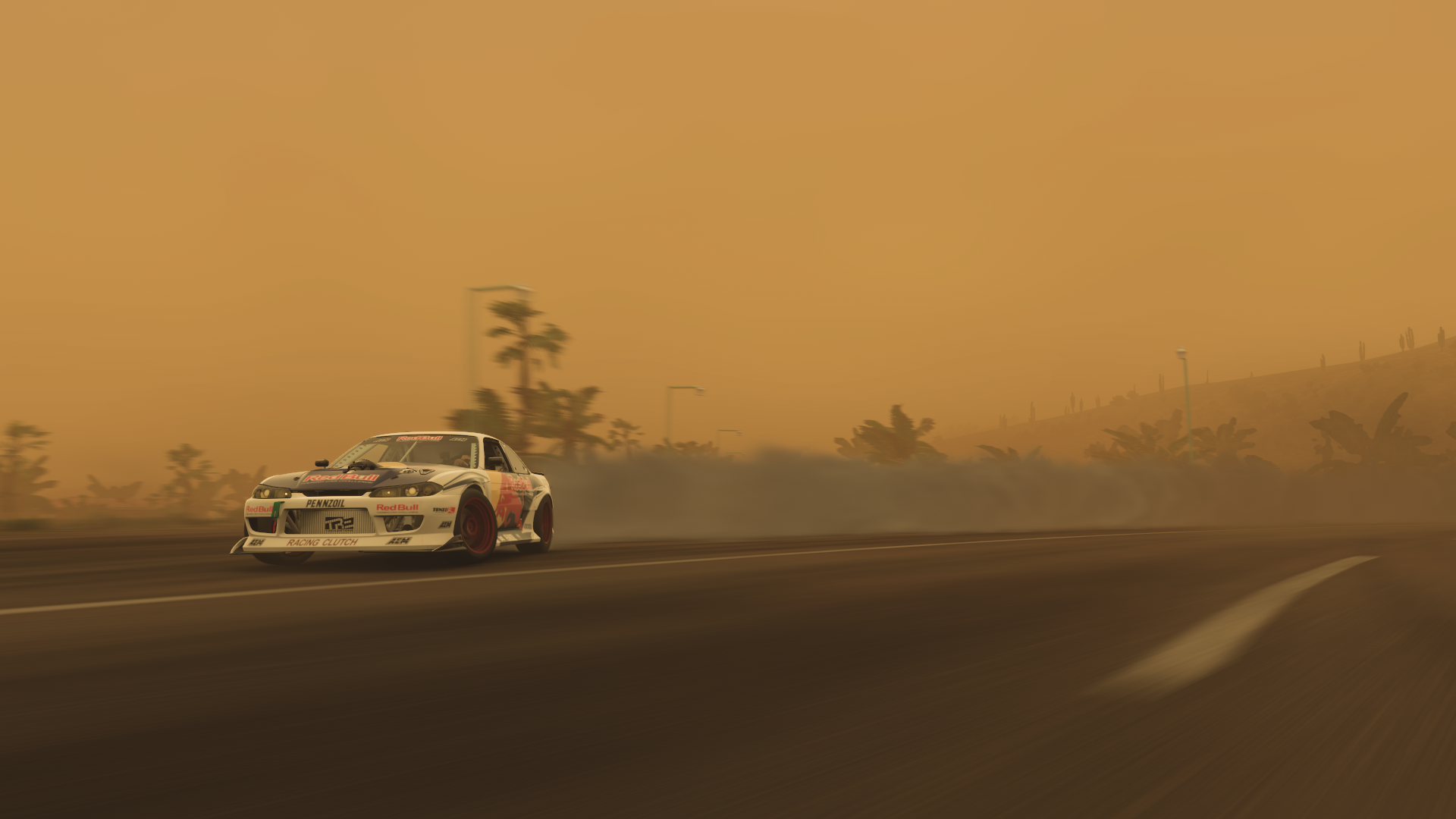 Forza Forza Horizon 5 Nissan Silivia Nissan Silvia Drift Cars Drift Sandstorm Car Video Games 1920x1080