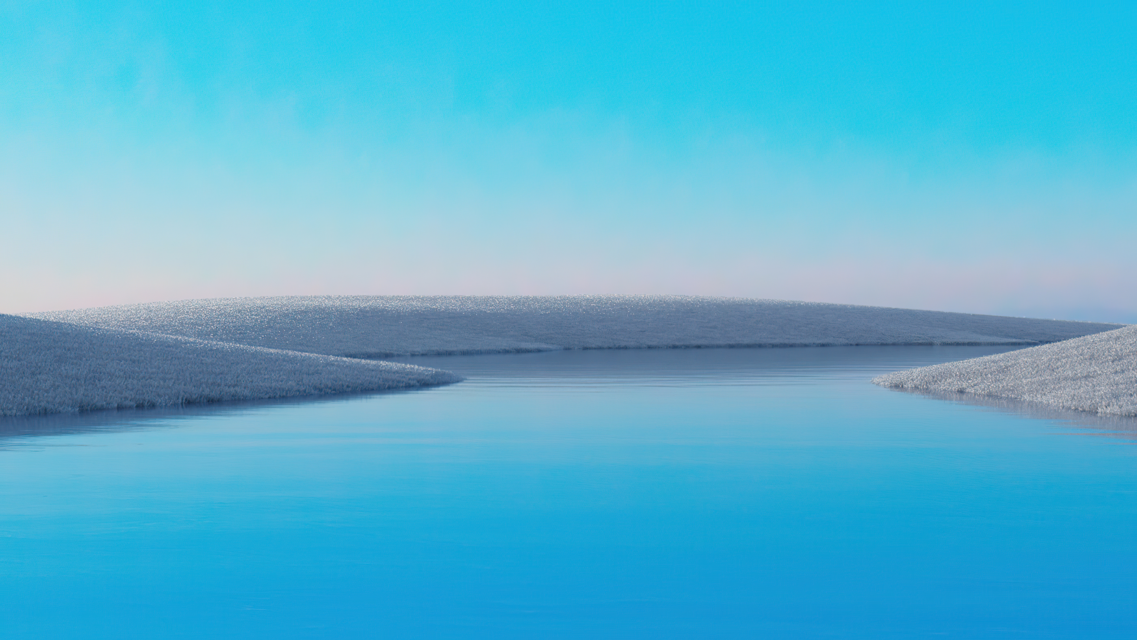 4K Lake Water Simple Background 3840x2161