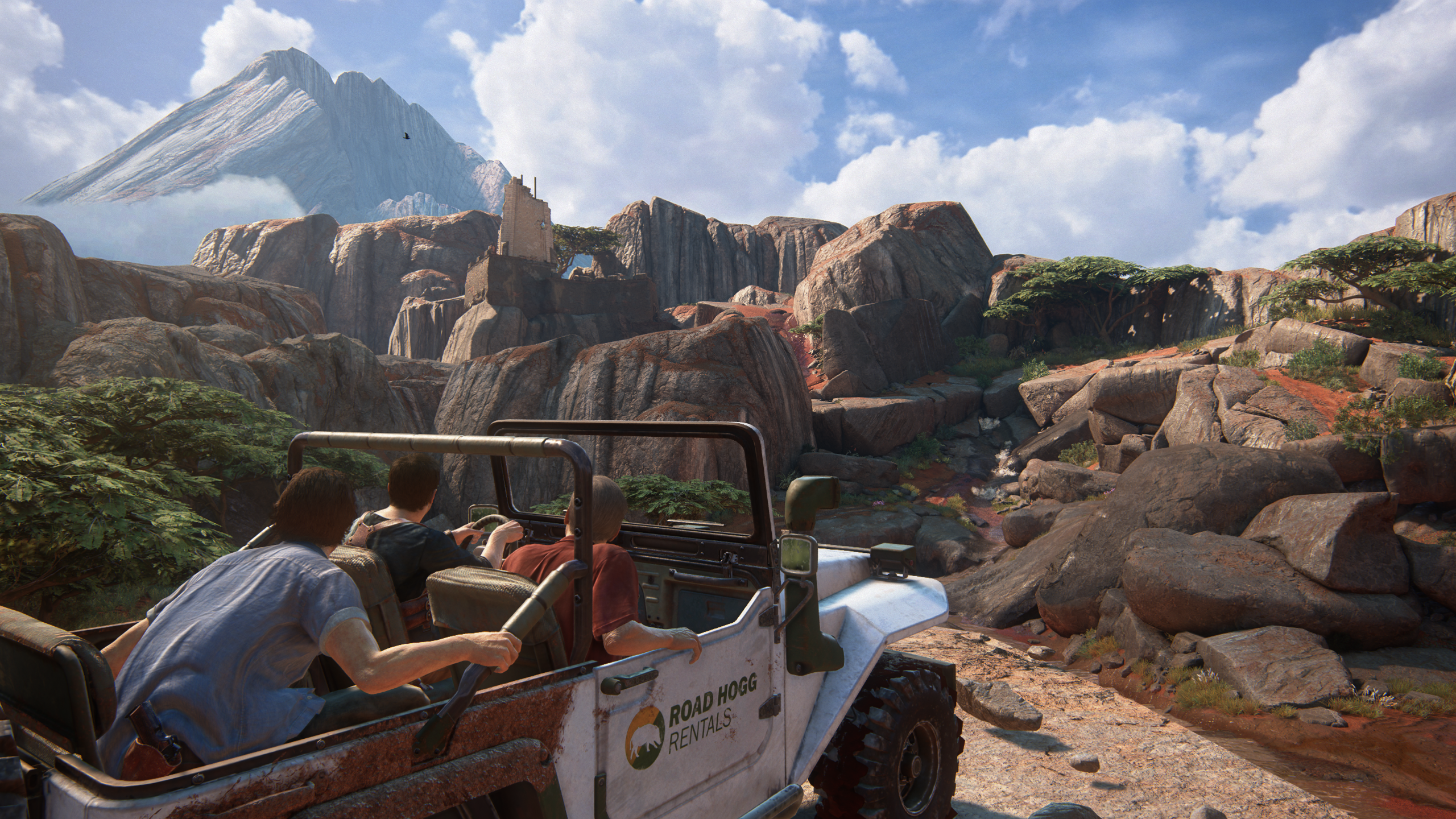 Uncharted 4 A Thiefs End Naughty Dog Uncharted Madagascar Landscape Nathan Drake Samuel Drake Victor 2560x1440