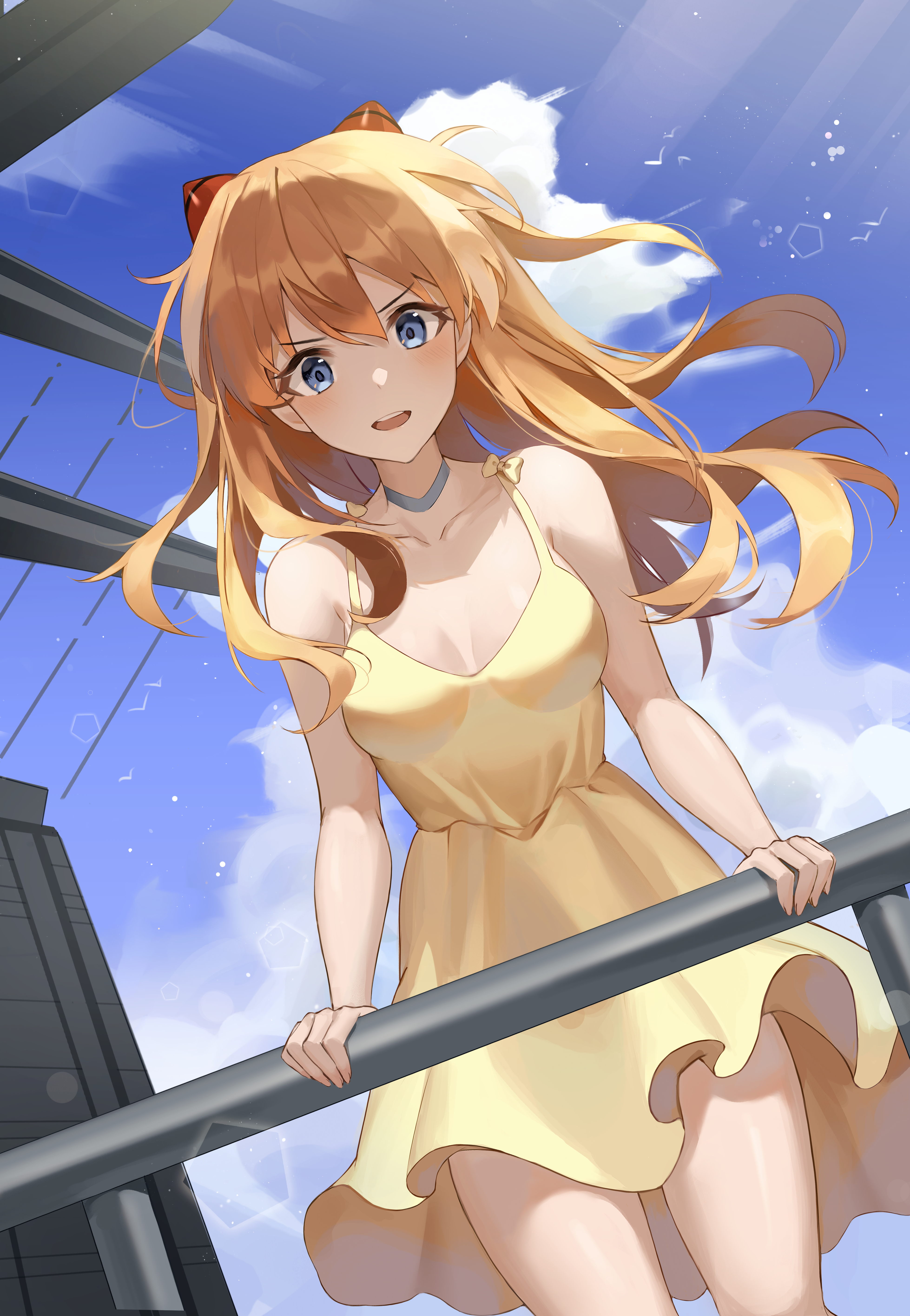 Anime Anime Girls Digital Digital Art 2D Artwork Looking At Viewer Vertical Vertical Display Portrai 3916x5661