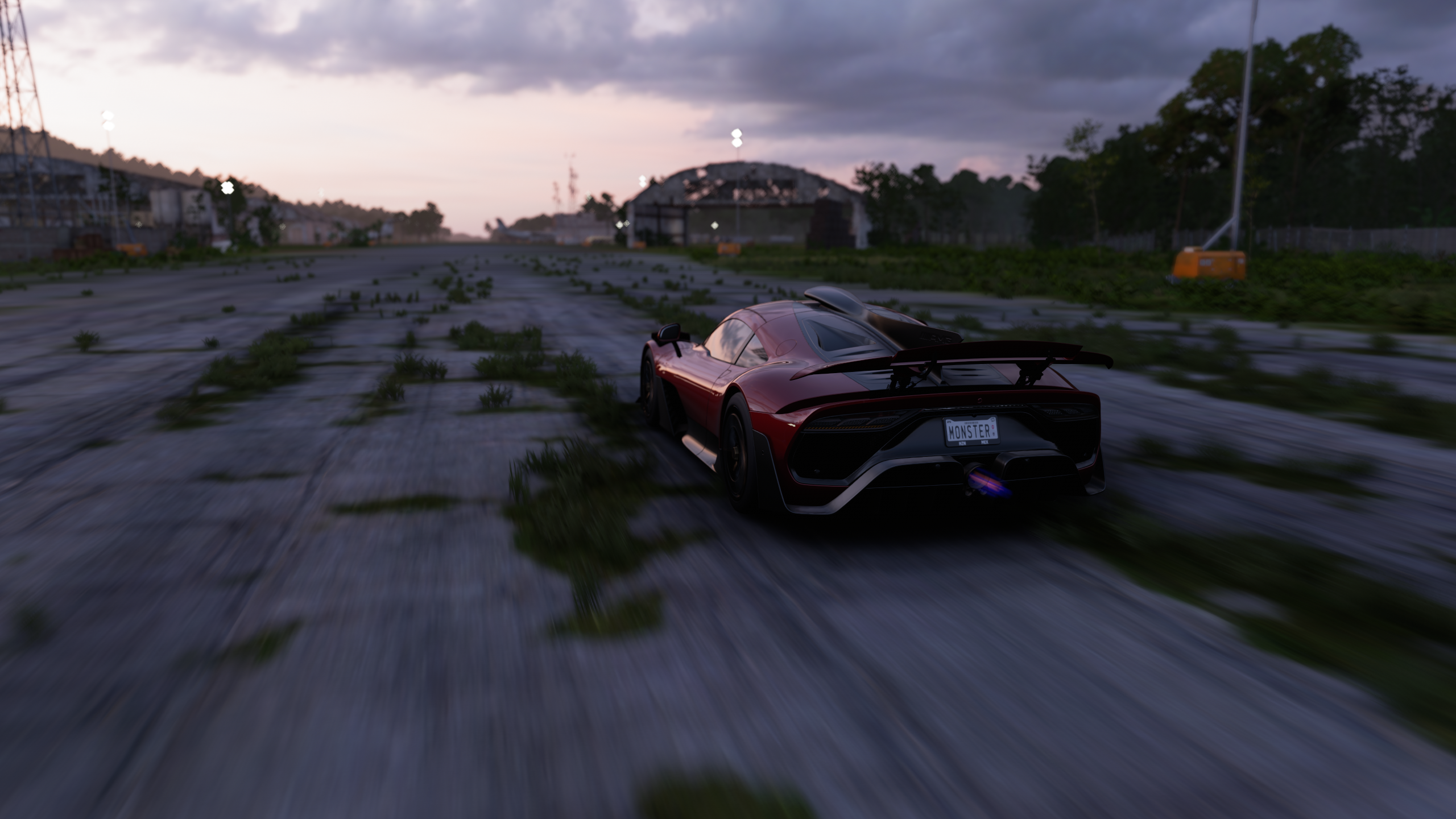Forza Horizon 5 Mercedes AMG ONE Airport Car Video Games 2560x1440