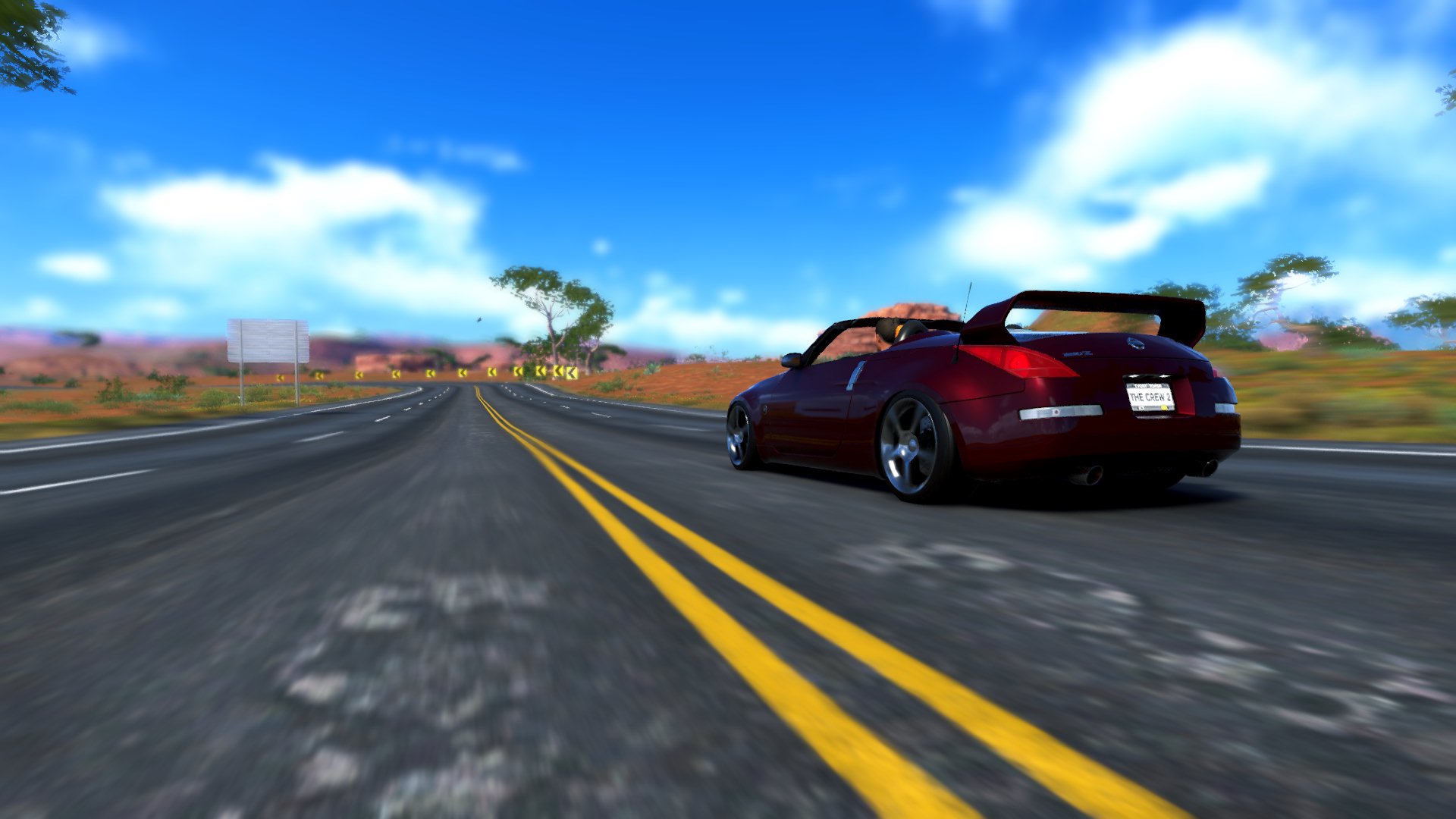 The Crew 2 Nissan 350Z Desert Car Video Games 1920x1080