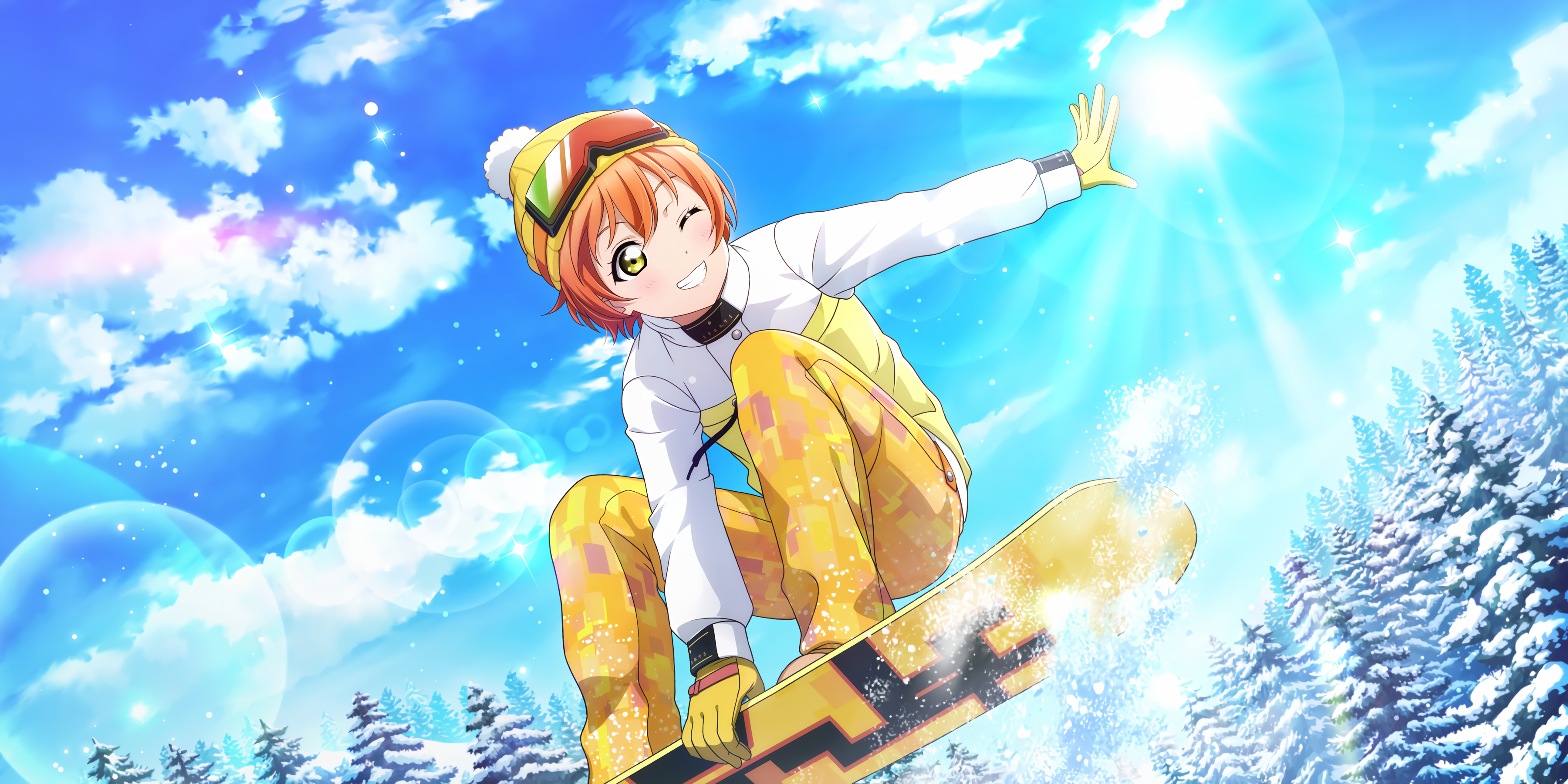 Стикер за Сноуборд Anime , Snowboard Wrap, Snow Riders - 2154-demhanvico.com.vn