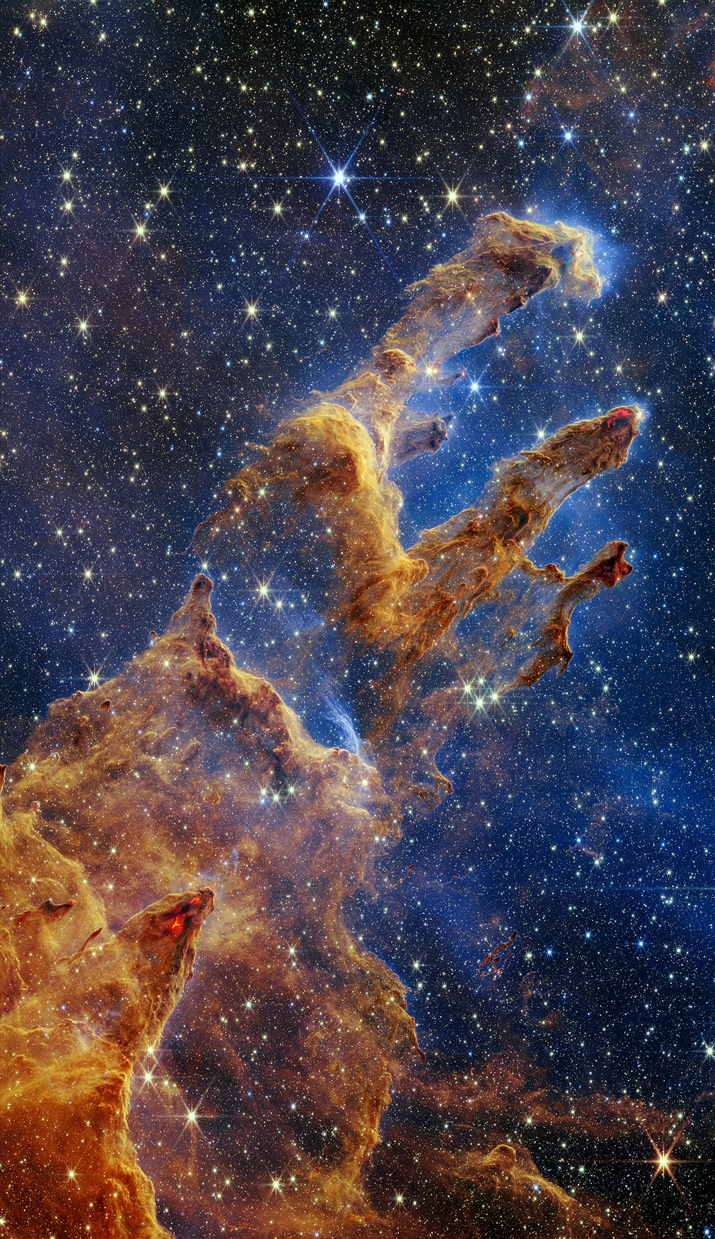 NASA James Webb Space Telescope Space Galaxy Stars 1041x1803