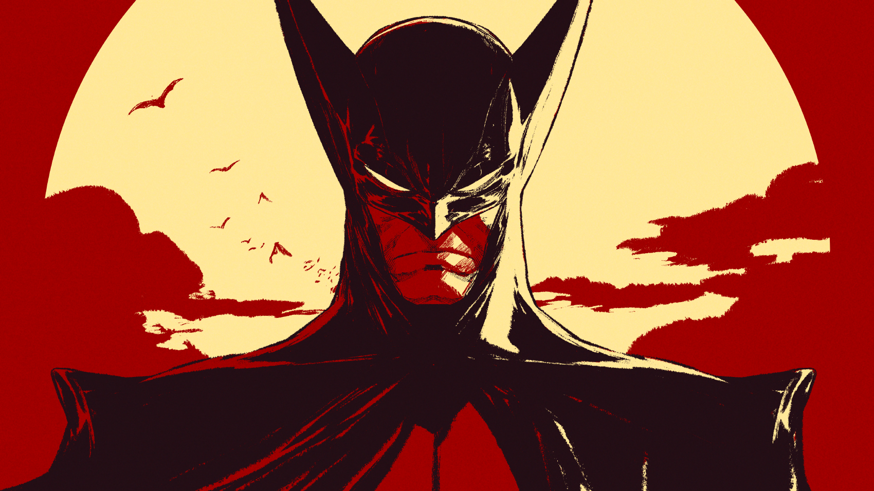 Fantasy Art Digital Art Artwork Batman Superhero 1700x956