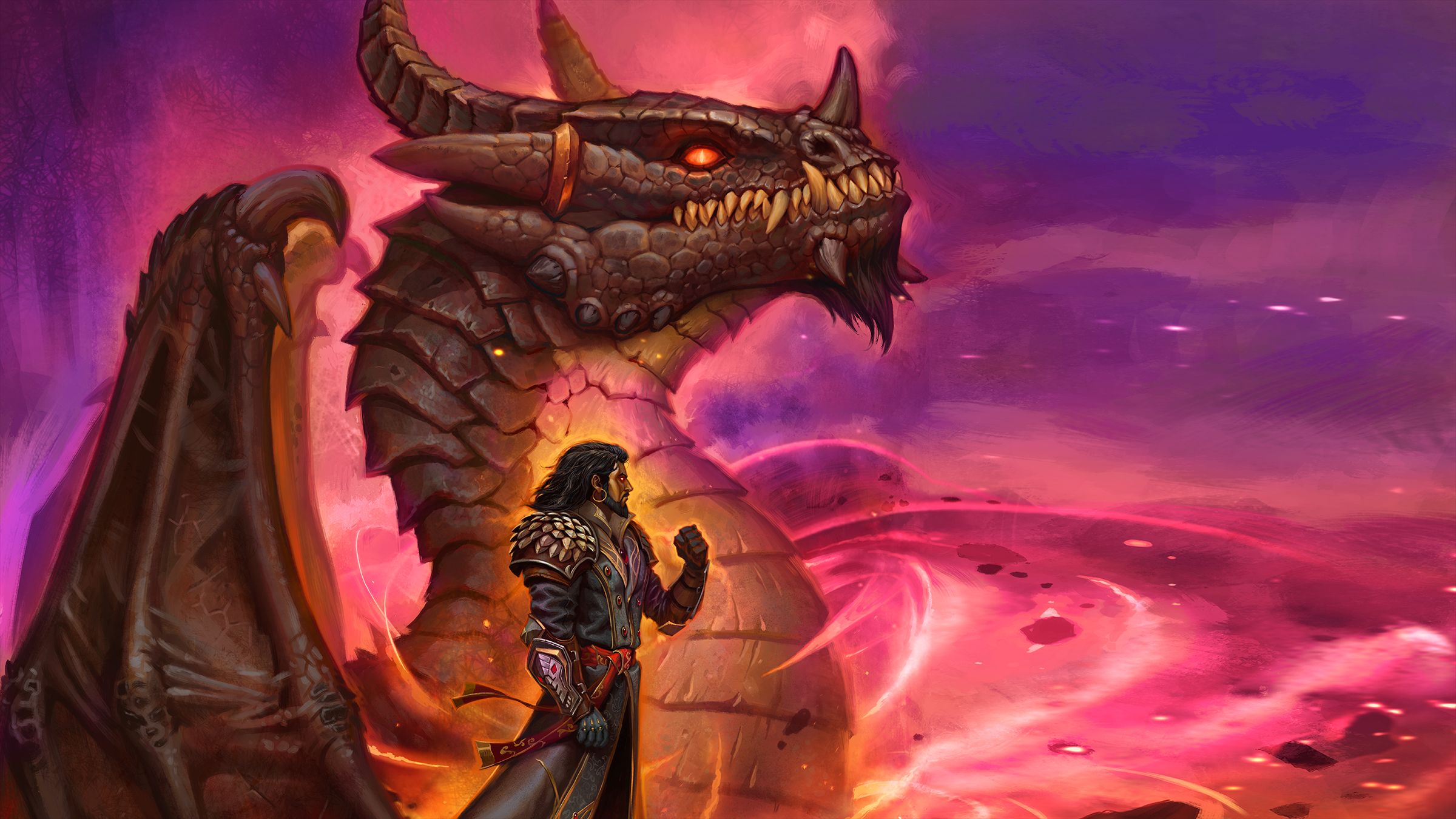 World Of Warcraft Dragonflight Irion Video Games Video Game Art Dragon Video Game Characters 2400x1350