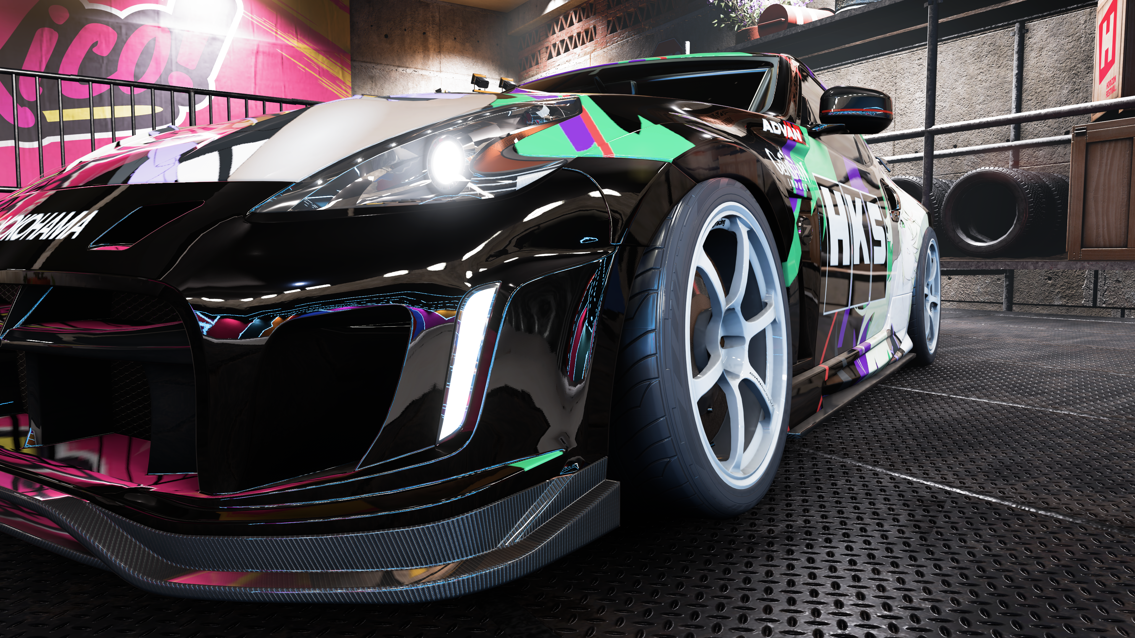 Forza Horizon 5 Games Posters Car Video Game Art Video Games Nissan Nissan 370Z 3840x2160