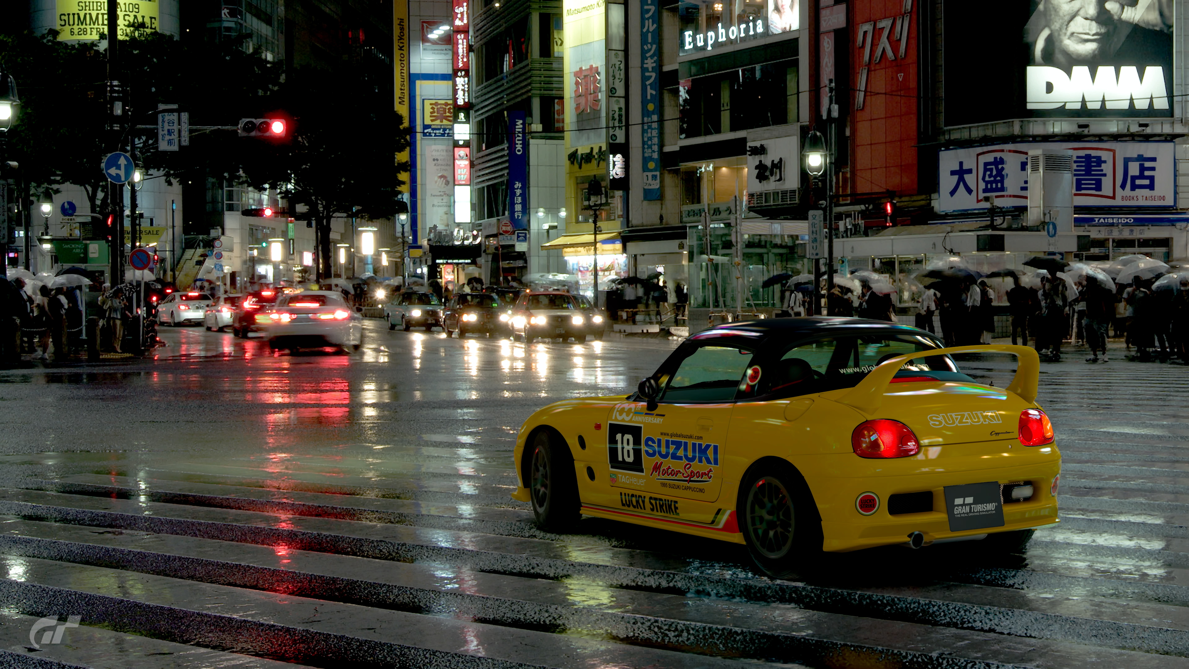 Gran Turismo Car Race Cars Video Games Street Art Gran Turismo 7 Polyphony Digital Tokyo Japan Japan 3840x2160
