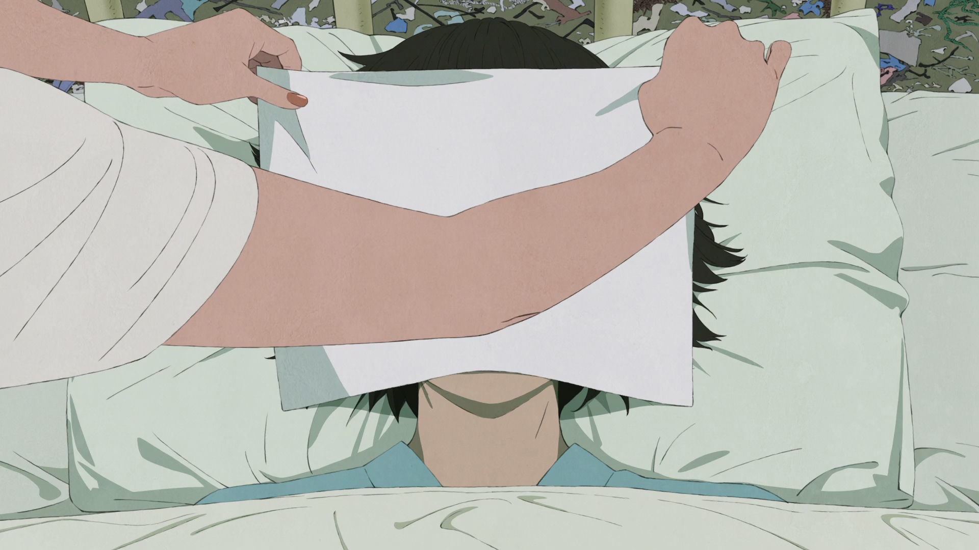Mahou Shoujo Magical Destroyers Anime Anime Screenshot Anime Girls Anime Boys Pillow Bed Lying Down  1920x1080