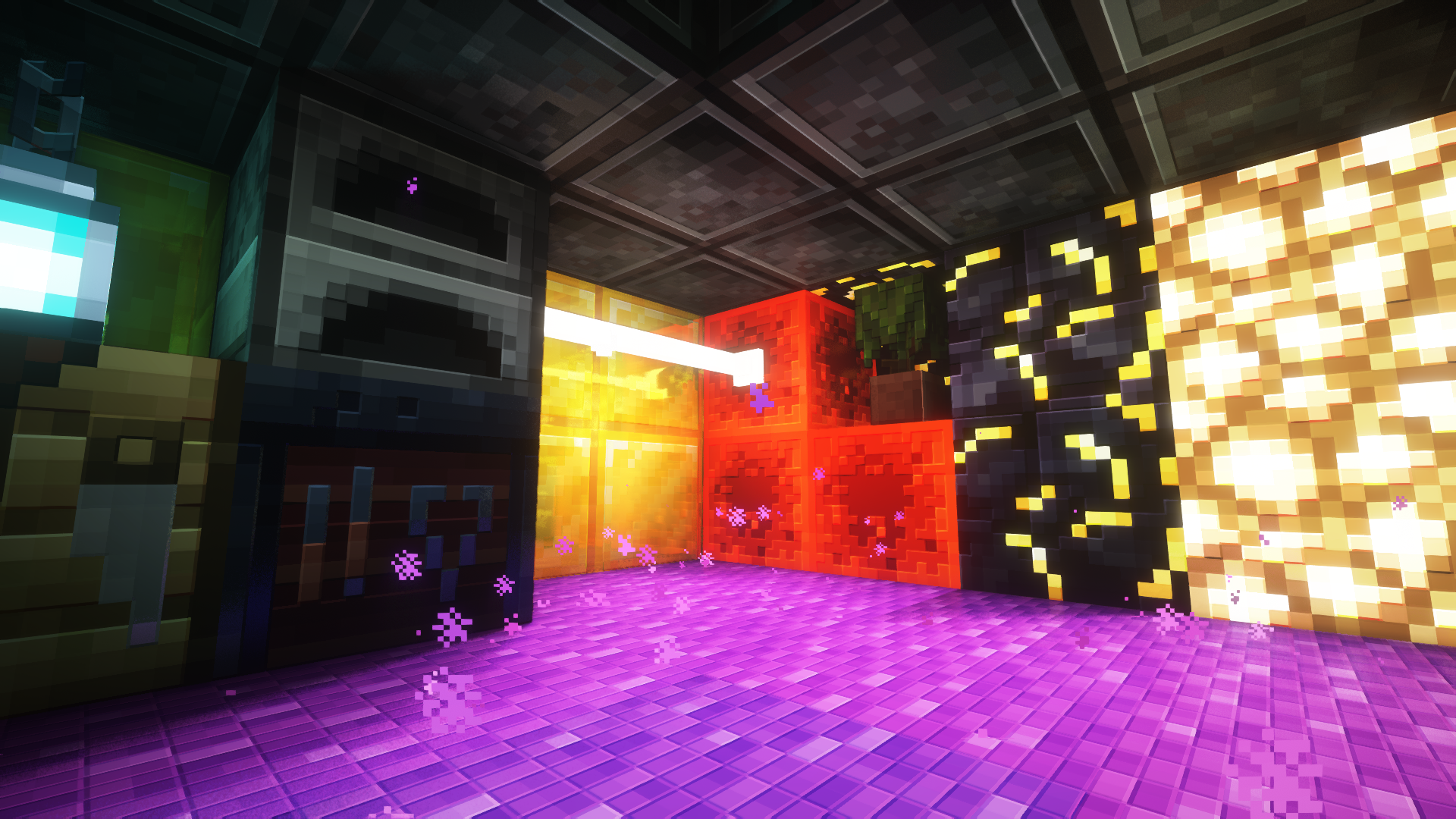 Minecraft Ray Tracing CGi Cube Video Games 1920x1080