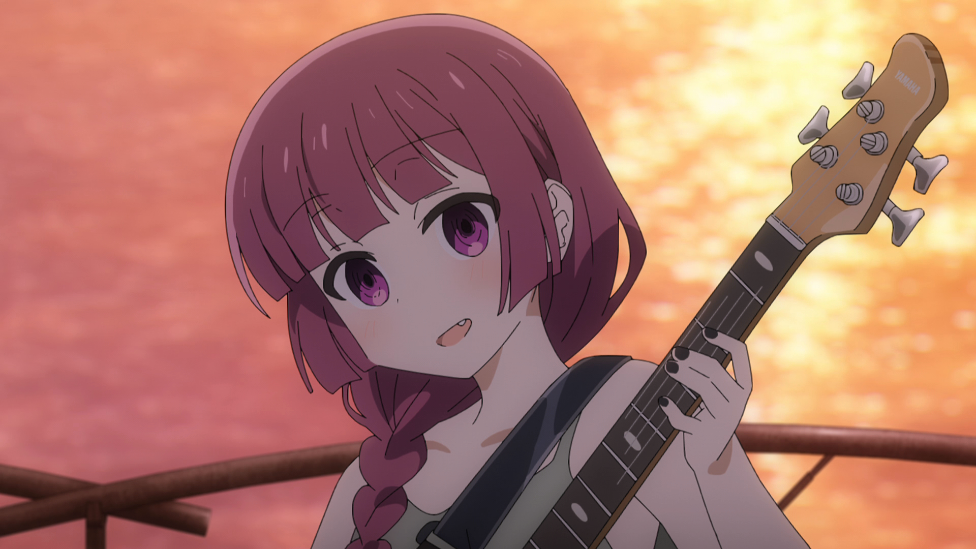 BOCCHi THE ROCK Animation Colorful Anime Girls Guitar Musical Instrument Braids Looking At Viewer Lo 1920x1080