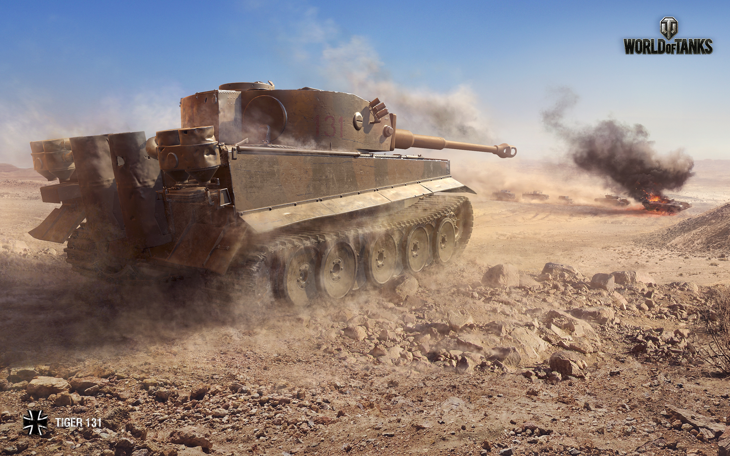 Tank Video Games World Of Tanks Tiger 131 2560x1600