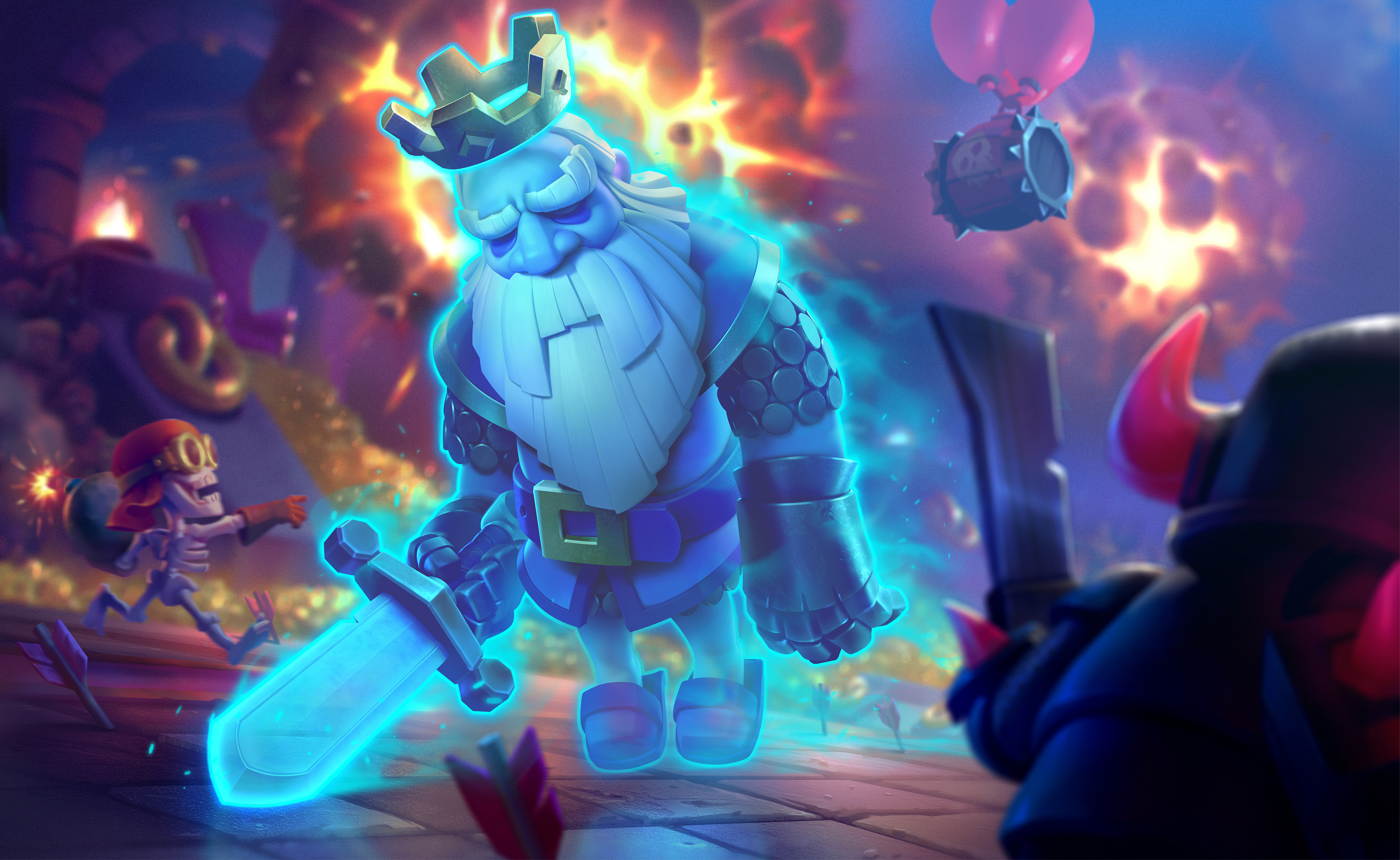 Video Game Clash Royale 3840x2359