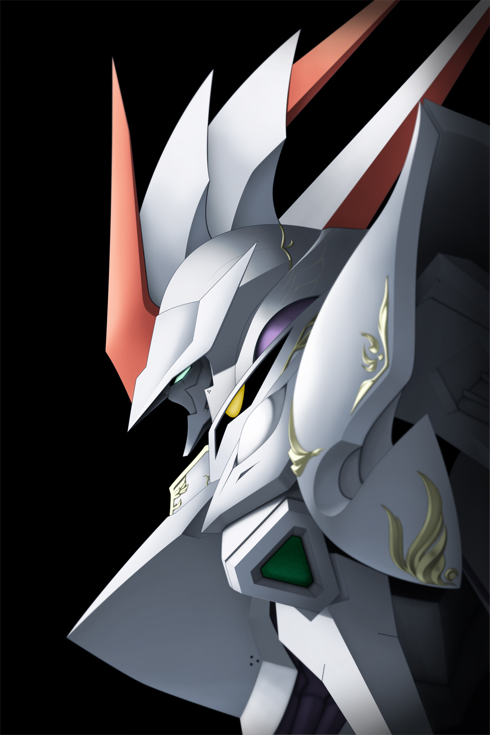 Anime Mechs Super Robot Taisen Cybaster Artwork Digital Art Fan Art 960x1440