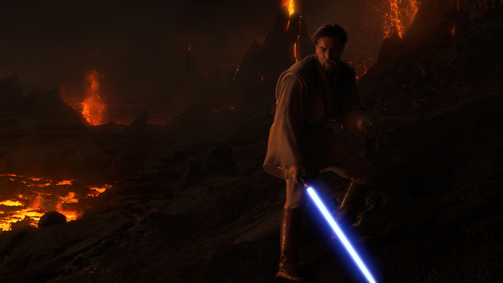 Star Wars Episode Iii The Revenge Of The Sith Movies Film Stills Obi Wan Kenobi Ewan McGregor Actor  1920x1080