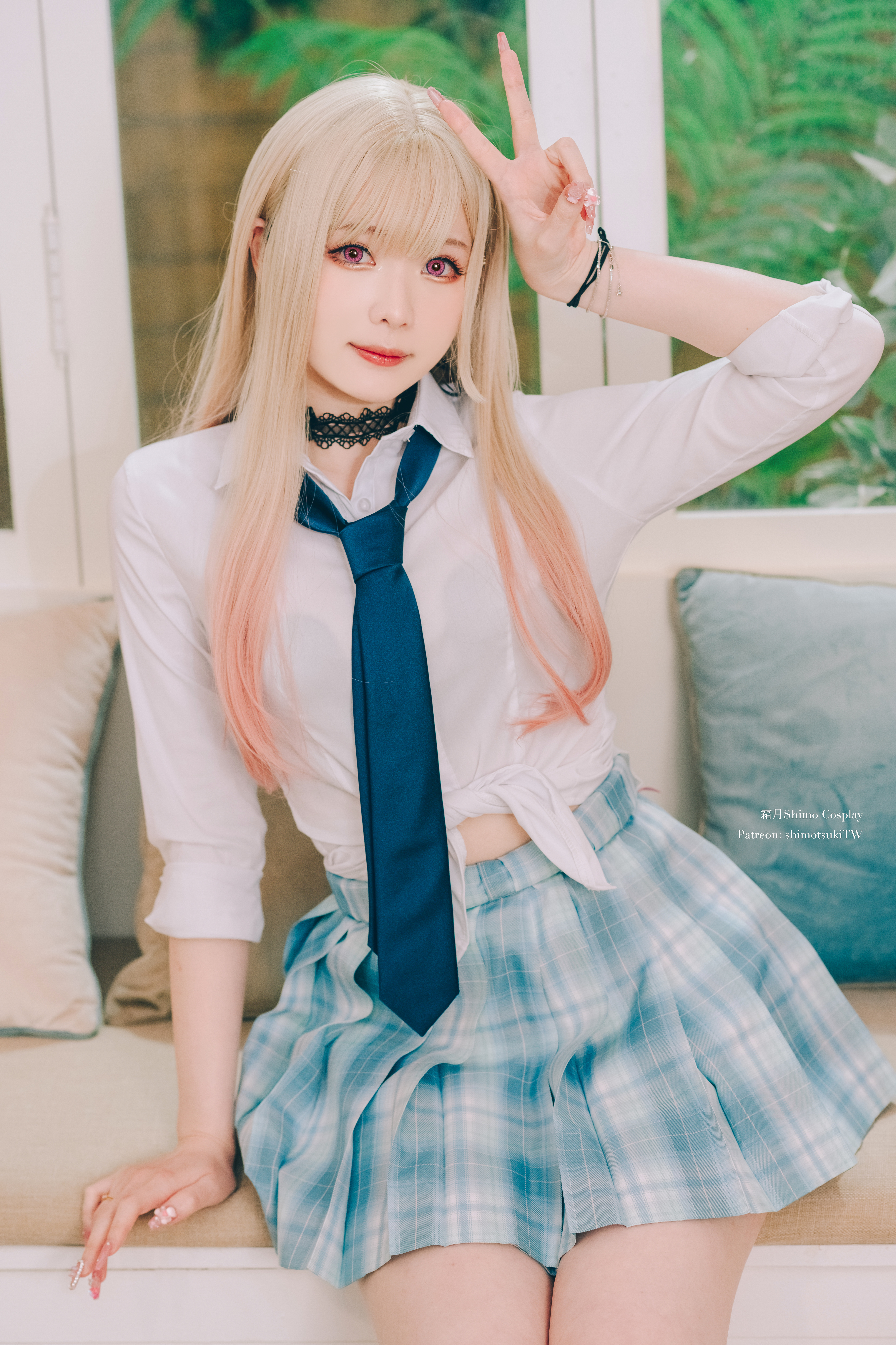 Women Model Asian Cosplay Kitagawa Marin Sono Bisque Doll Wa Koi Wo Suru Anime Anime Girls School Un 4837x7256