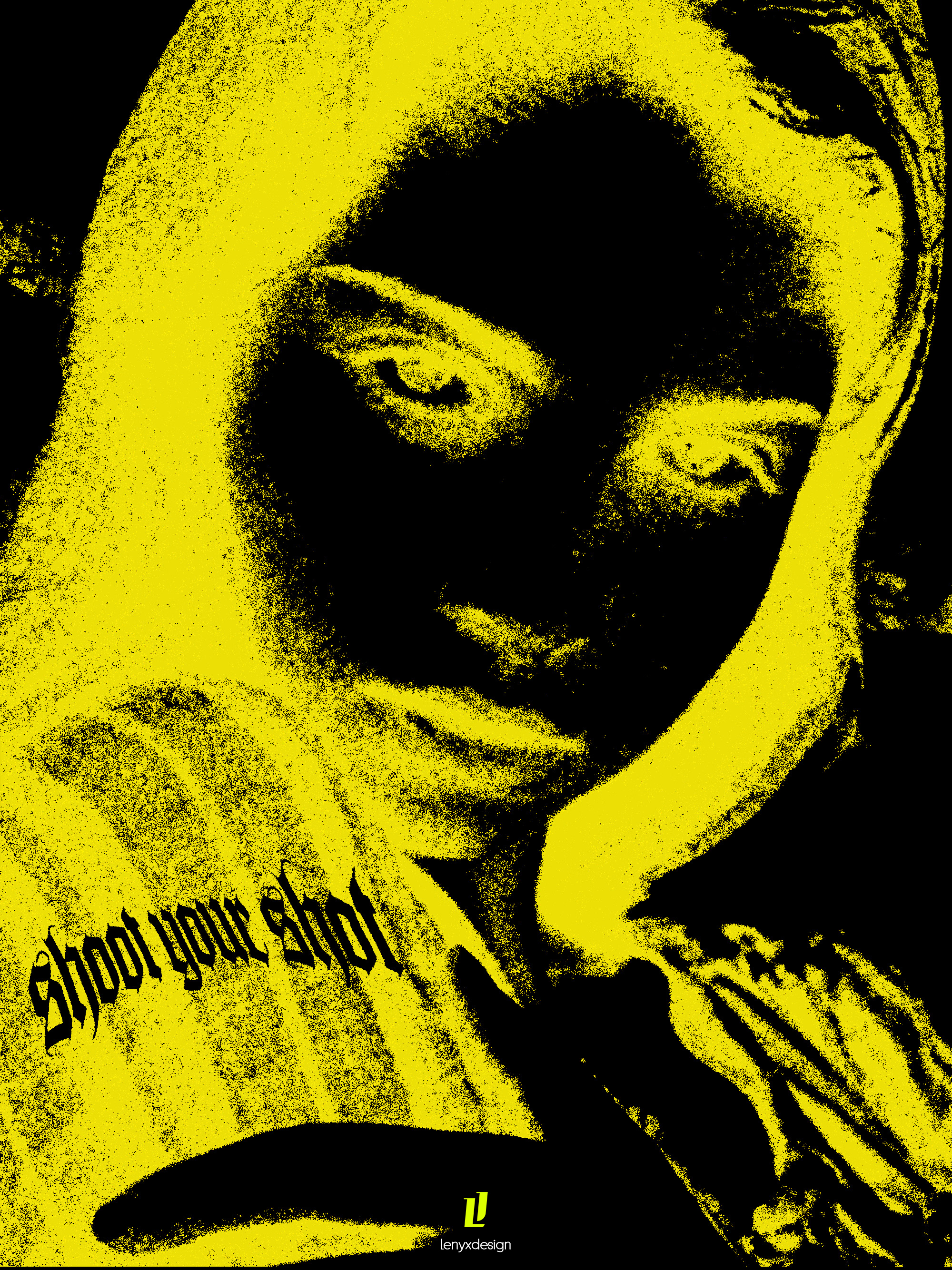 Digital Art Digital Distortion Noise Yellow Artwork 2000x2669