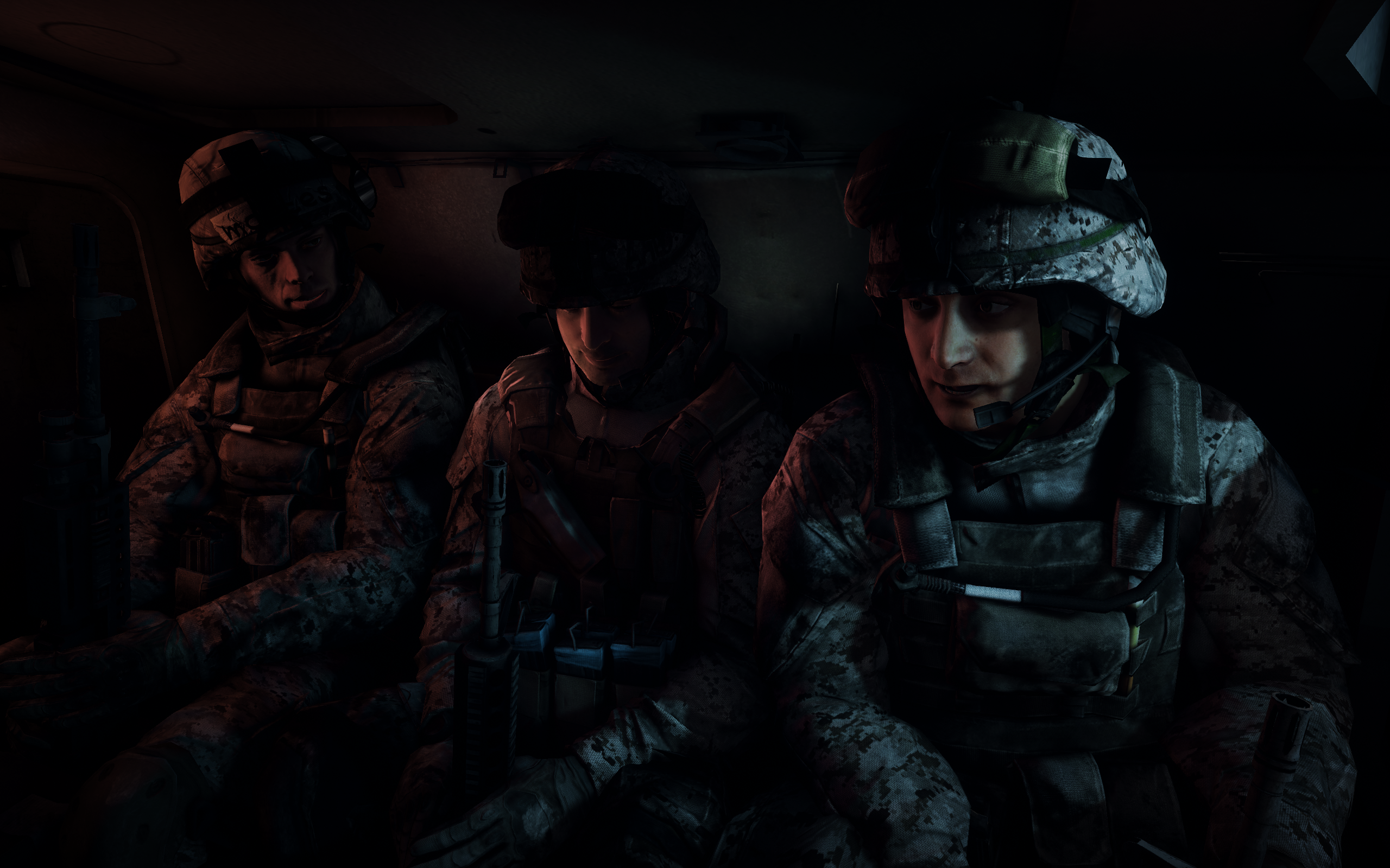 Video Games Battlefield 3 Military Helmet Uniform Men 2560x1600