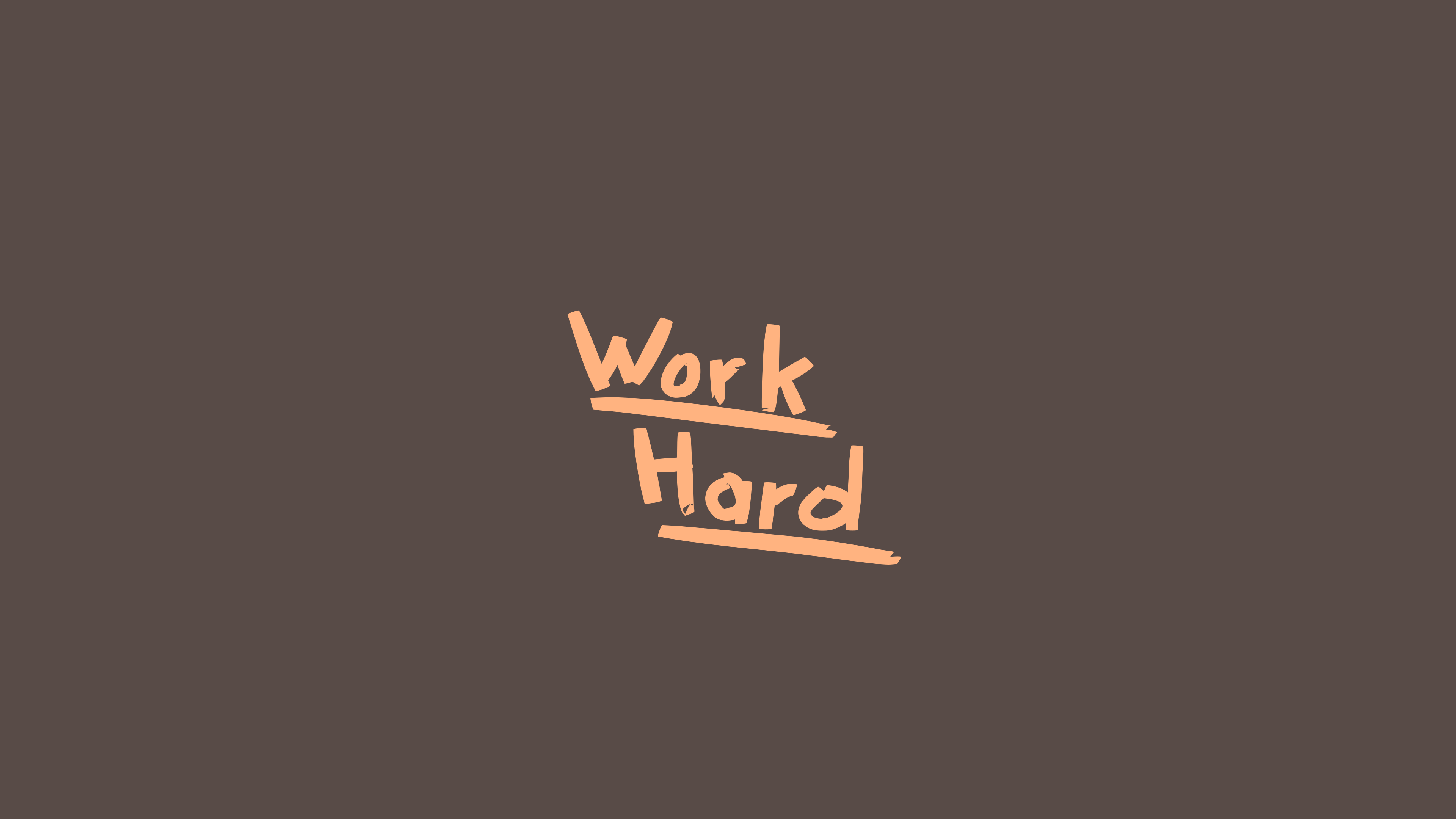 Minimalism Simple Background Work Motivational Relaxing Brown Background 3840x2160