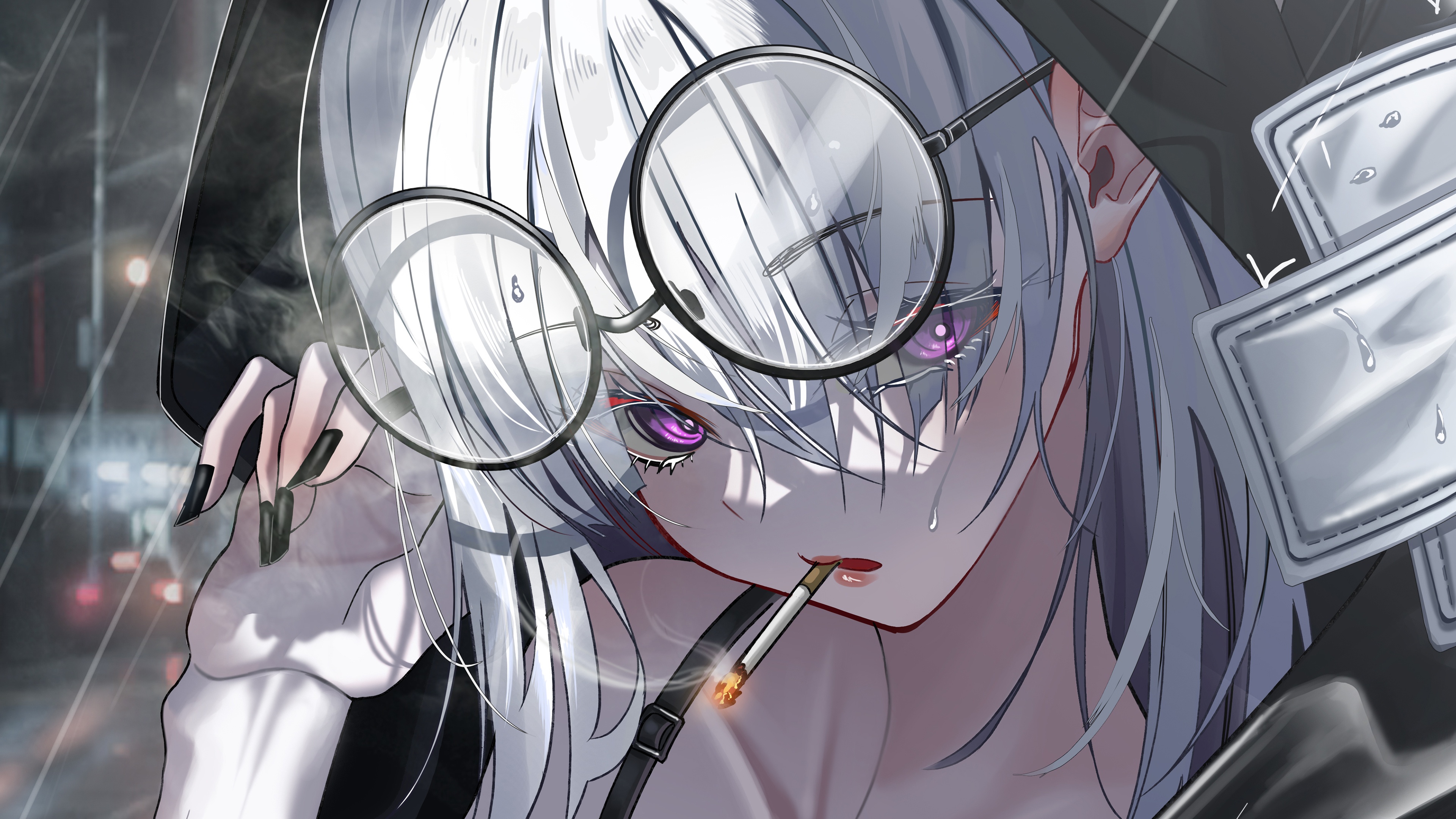 327 Anime Girl Smoking Images, Stock Photos, 3D objects, & Vectors |  Shutterstock