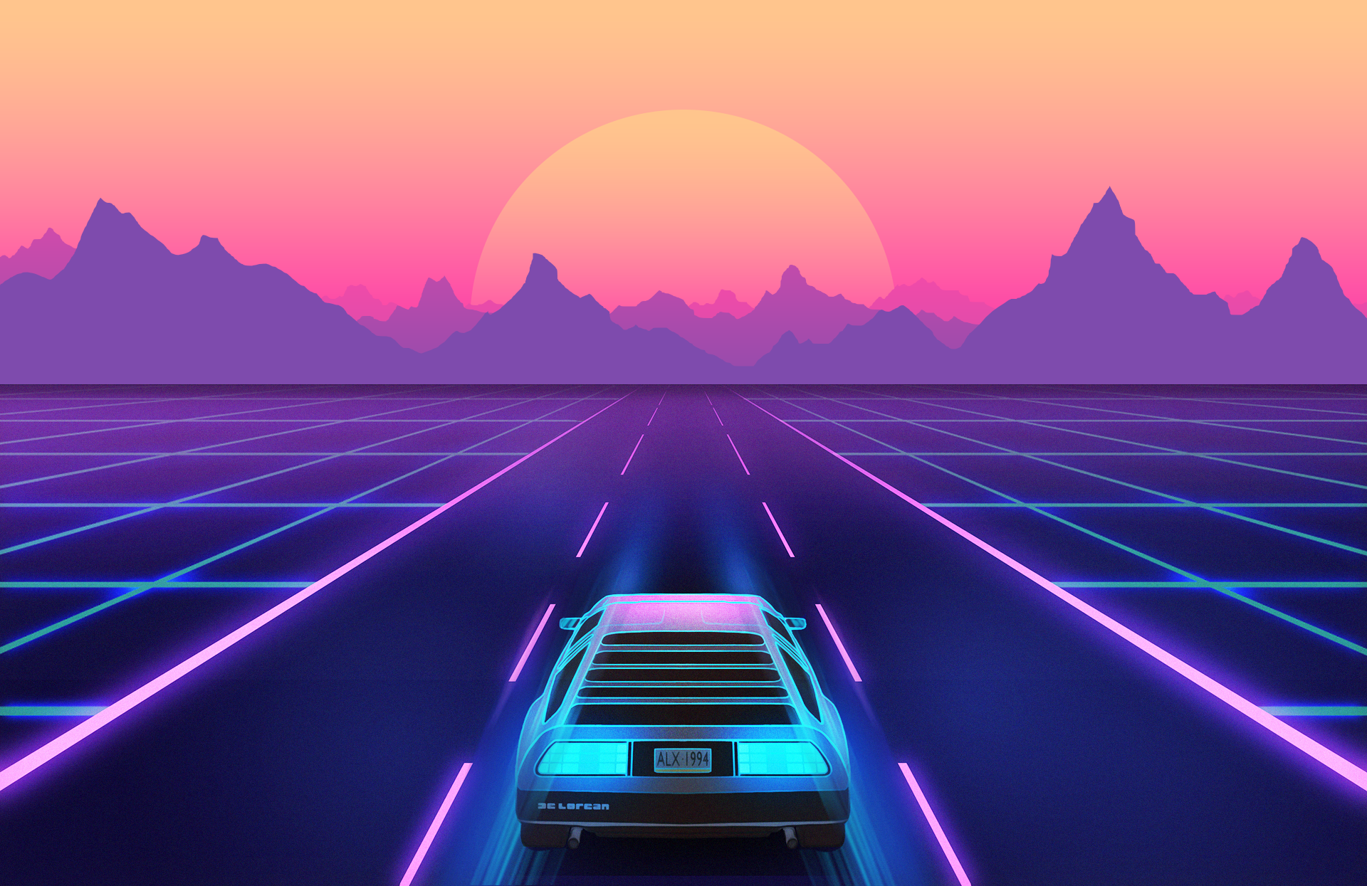 Artistic Synthwave 1920x1245