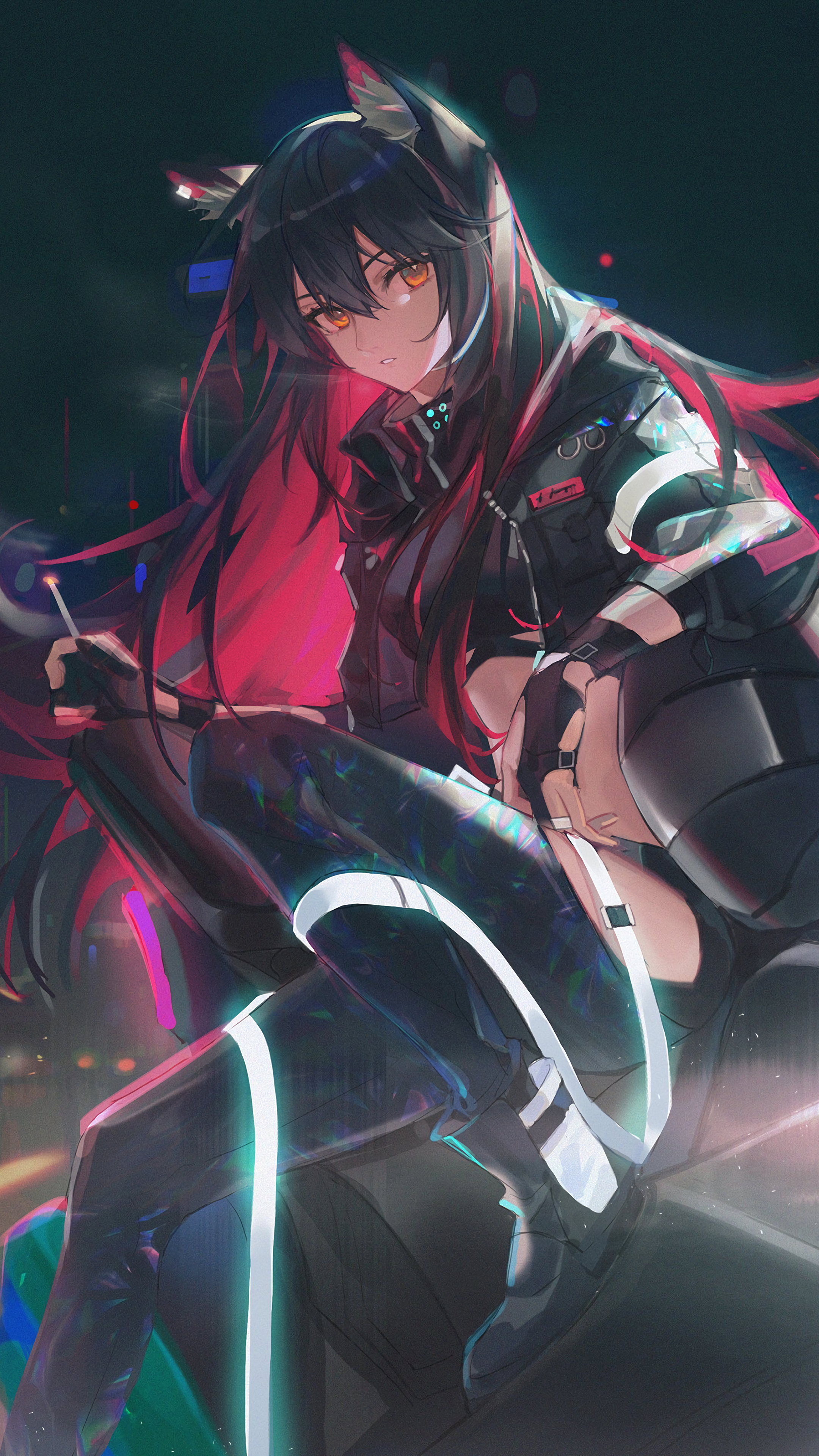 1080x2280 Texas Arknights Anime Girl One Plus 6,Huawei p20,Honor view  10,Vivo y85,Oppo f7,Xiaomi Mi A2 ,HD 4k  Wallpapers,Images,Backgrounds,Photos and Pictures
