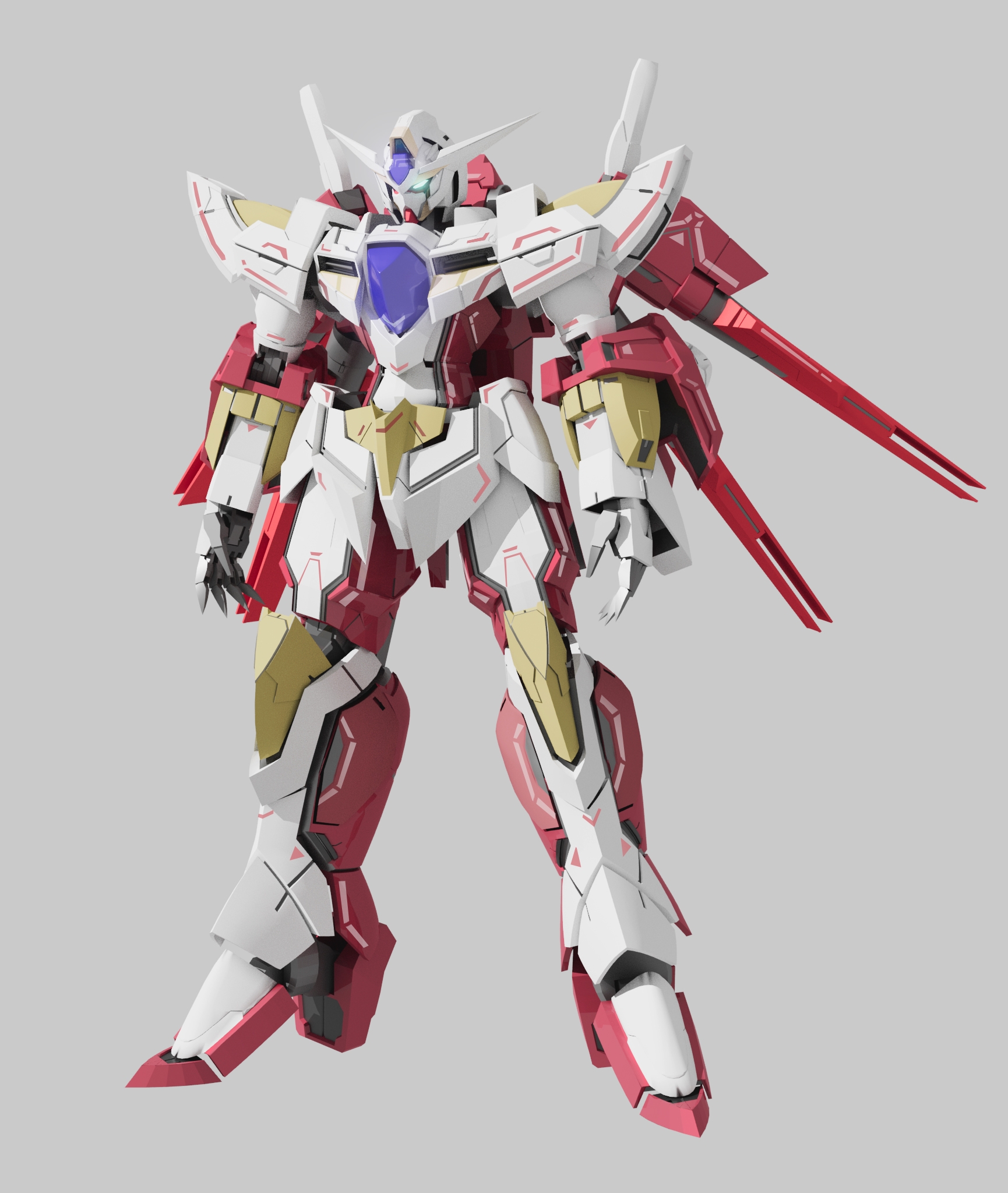 Reborns Gundam Anime Mechs Super Robot Taisen Gundam Mobile Suit Gundam 00 Artwork Digital Art Fan A 1730x2048