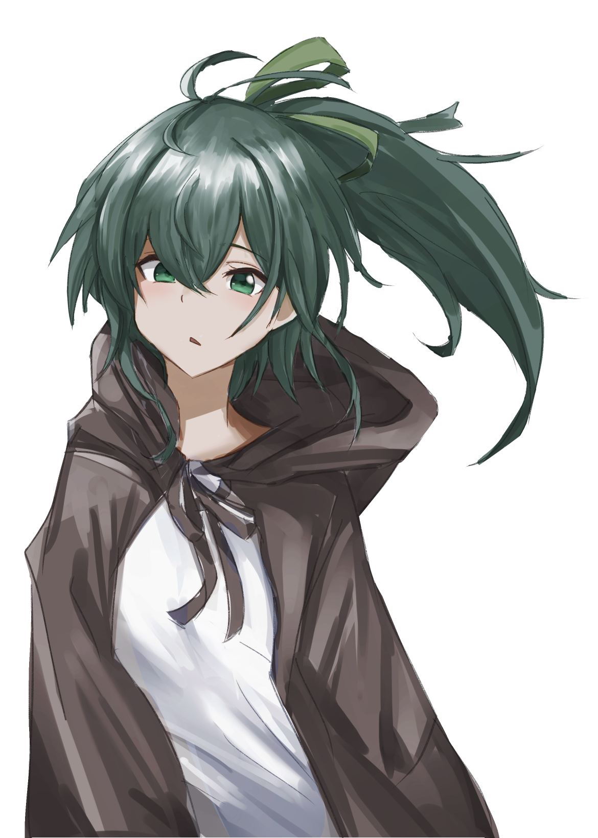 Anime Anime Girls Trading Card Games Yu Gi Oh Wynn The Wind Charmer Ponytail Green Hair Solo Artwork 1170x1638