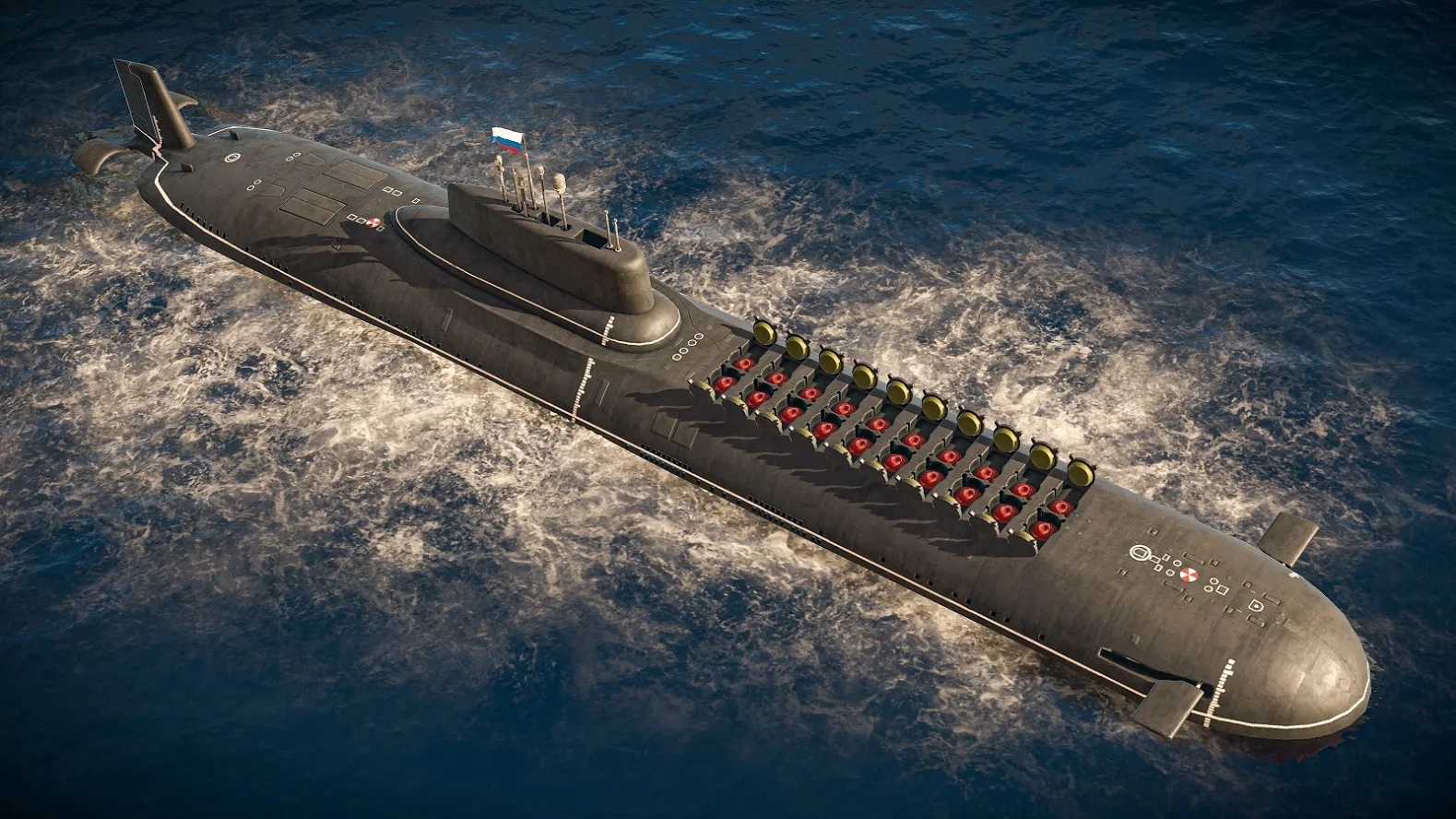 Modern Warships Game Gear Nuclear Submarines Submarine Artwork Digital Art Vehicle Military Vehicle  1579x888