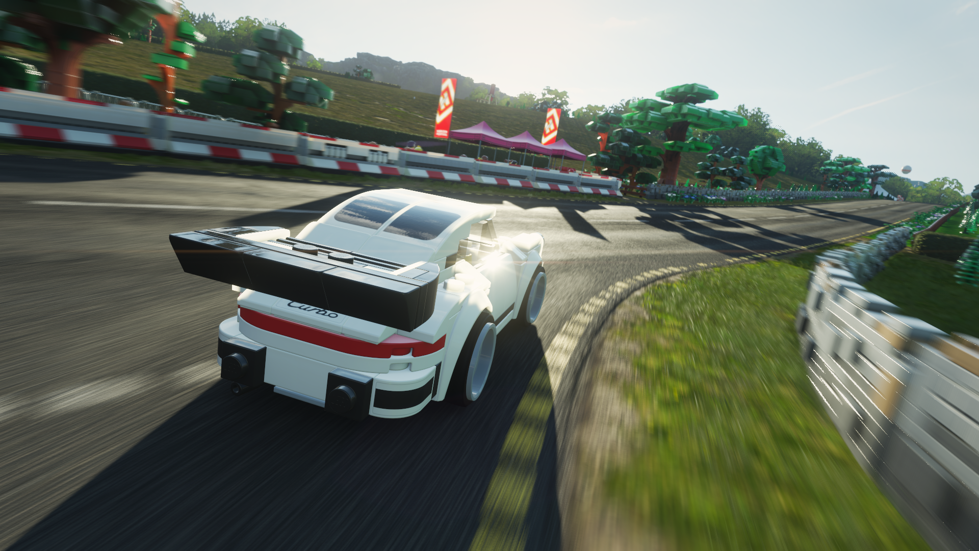 Forza Forza Horizon 4 Video Games LEGO Car CGi Racing Race Cars Race Tracks 1920x1080