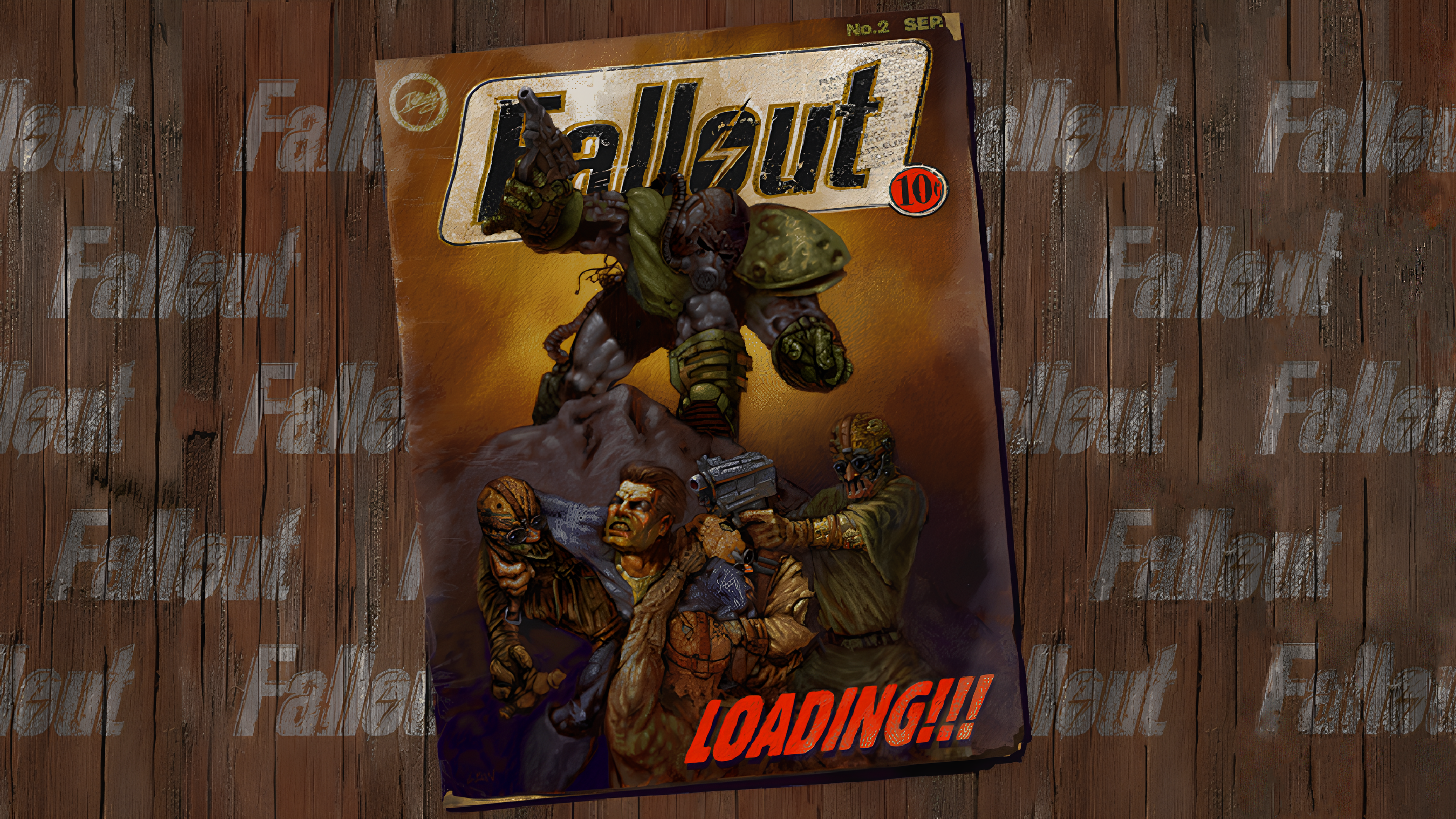 Fallout Leonard Boyarsky Artwork Video Games Interplay Entertainment 3840x2160