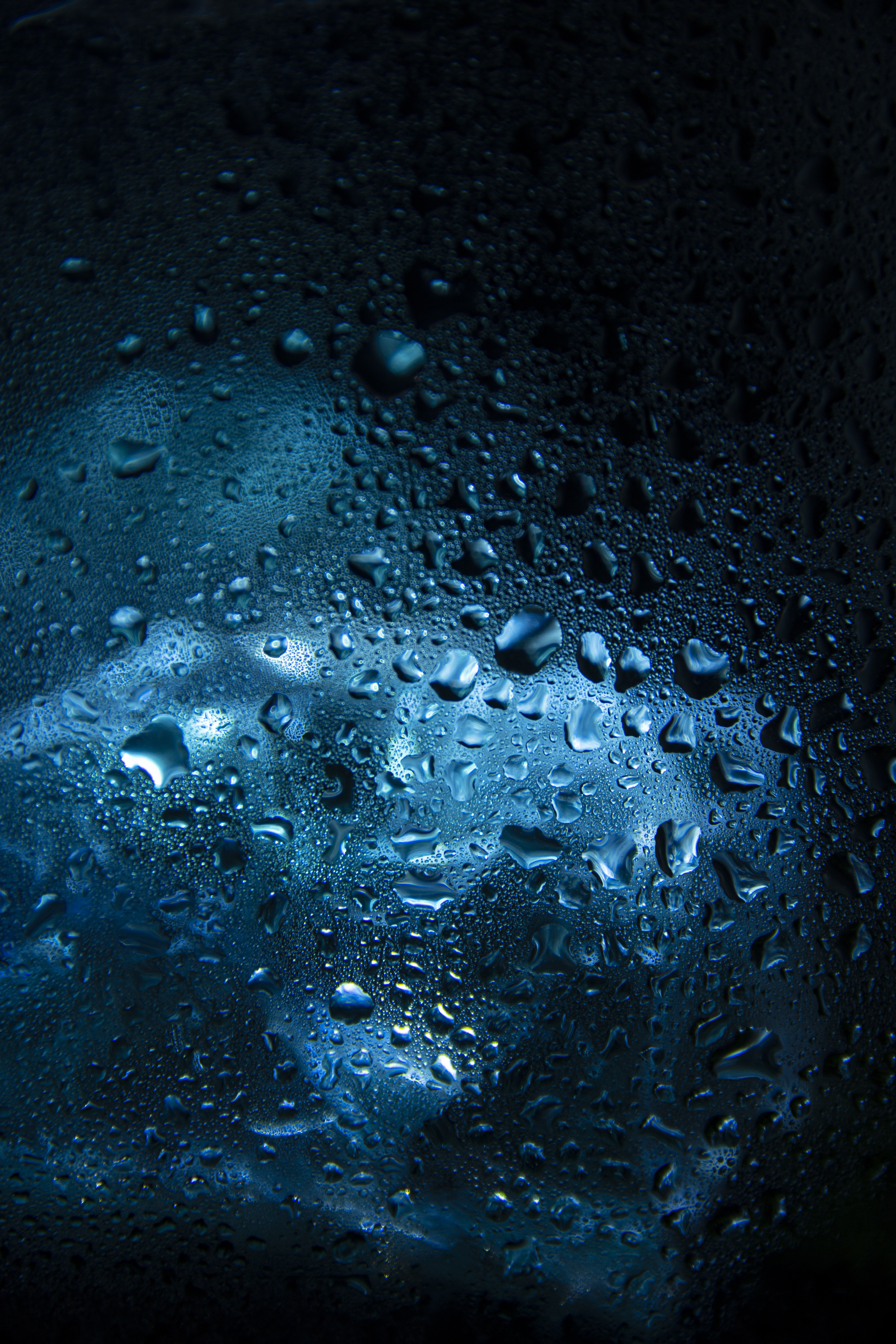 Water Drops Water Ice Glass Jar Aquarium Fish Tank Water On Glass Texture Ice Crystals Vertical Glas 4000x6000