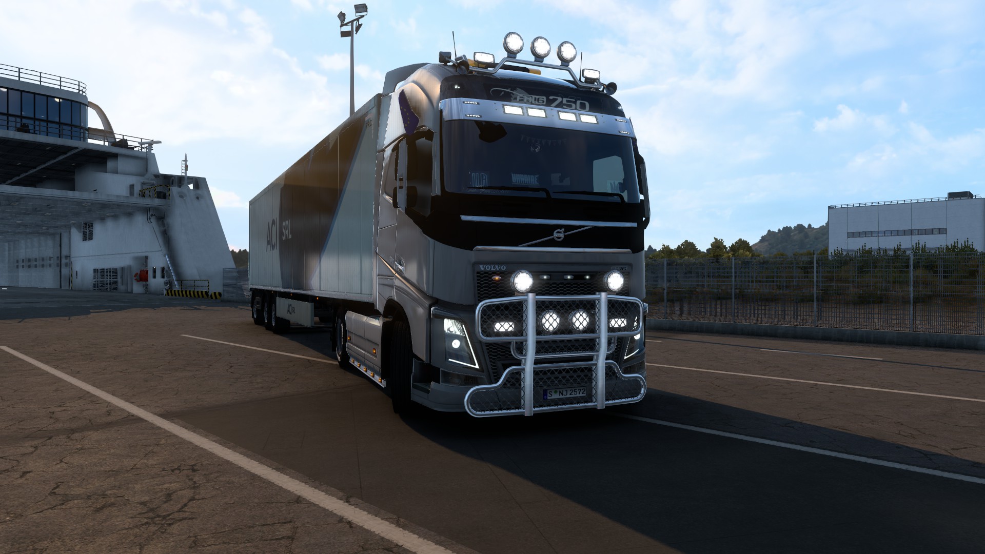 Euro Truck Simulator Euro Truck Simulator 2 ETS2 Truck Video Games CGi 1920x1080