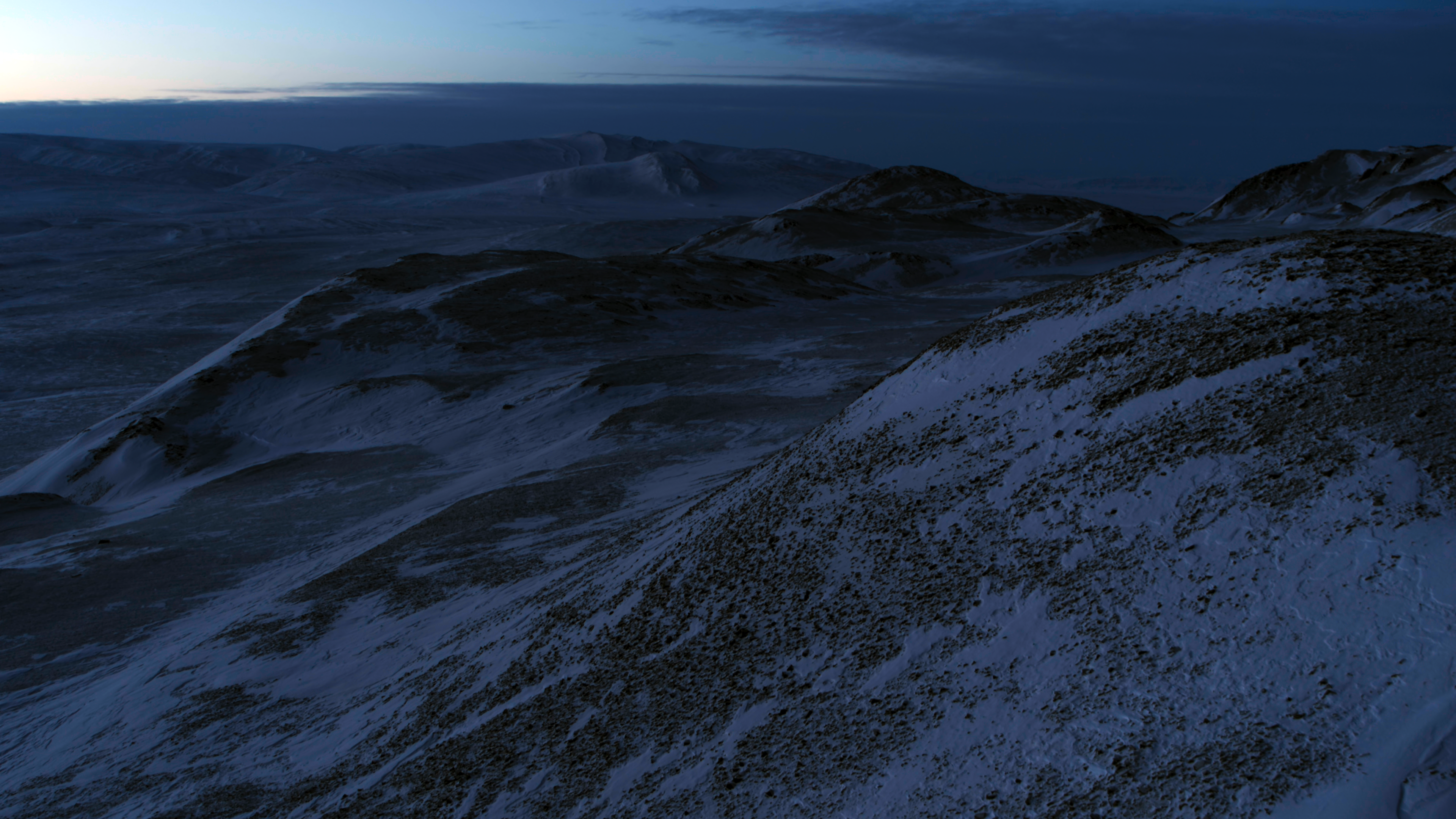 A Perfect Planet TV Series Film Stills BBC Snow Mountains Winter Sky Landscape 3840x2160