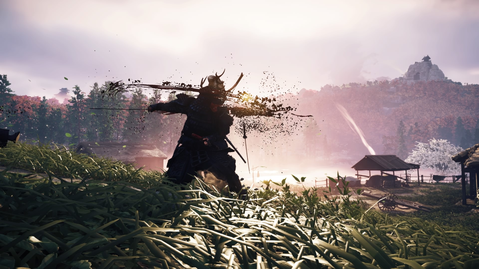 Ghost Of Tsushima Jin Sakai Video Games Screen Shot Samurai Sucker Punch Productions PlayStation 4 F 1920x1080