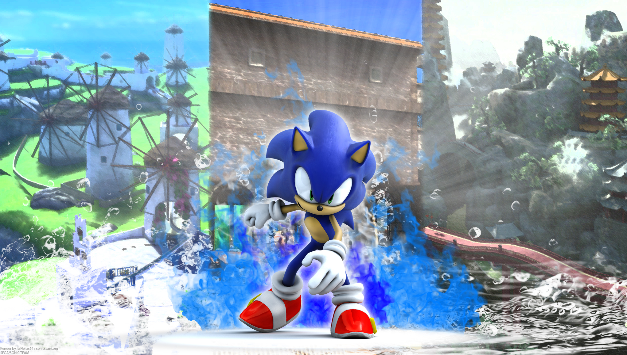 Video Game Sonic Unleashed 2042x1158