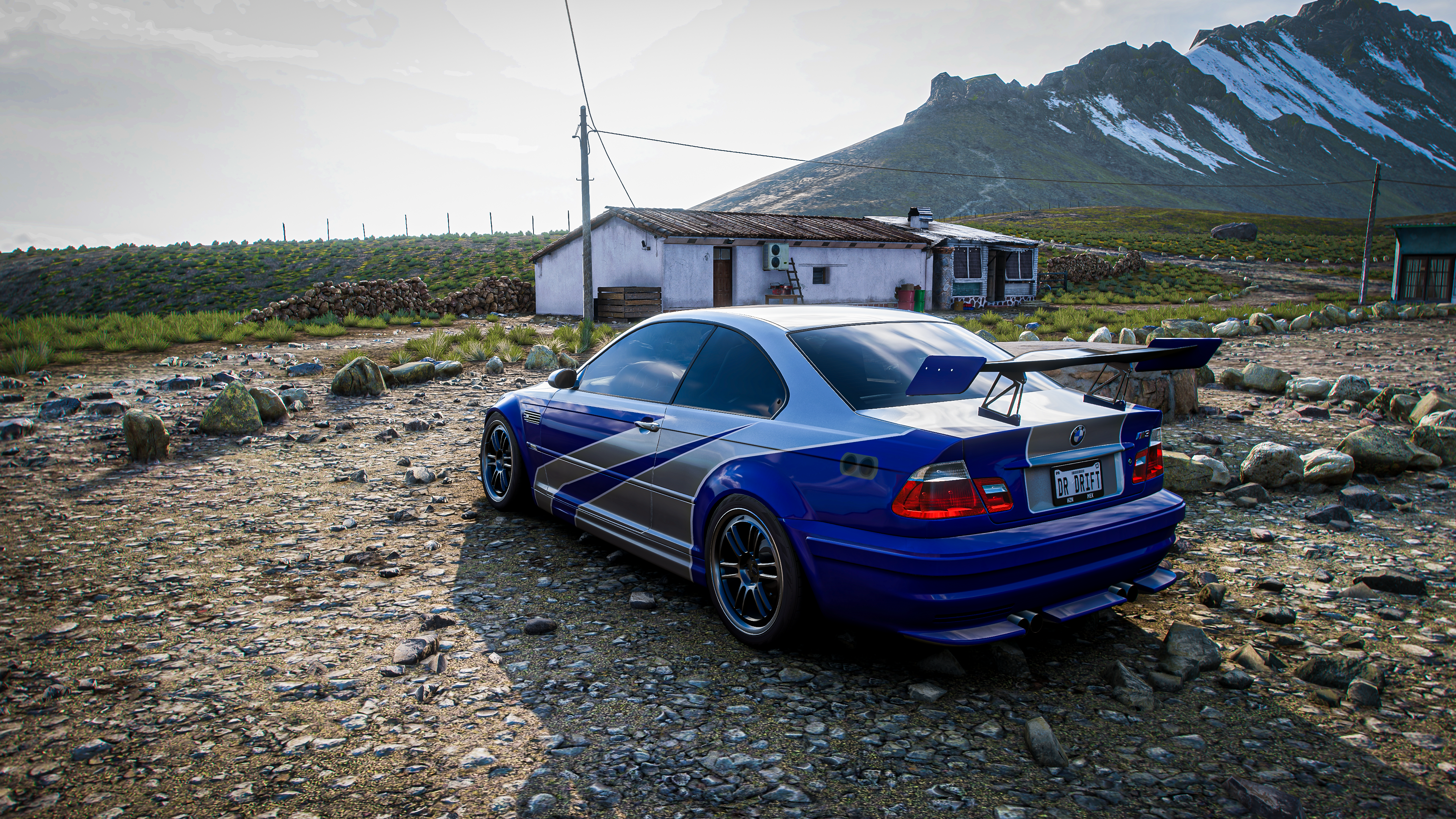 Forza Horizon 5 Forza Forza Horizon Video Games BMW M3 GTR BMW Drift Cars Car Vehicle Reflection Vid 3840x2160