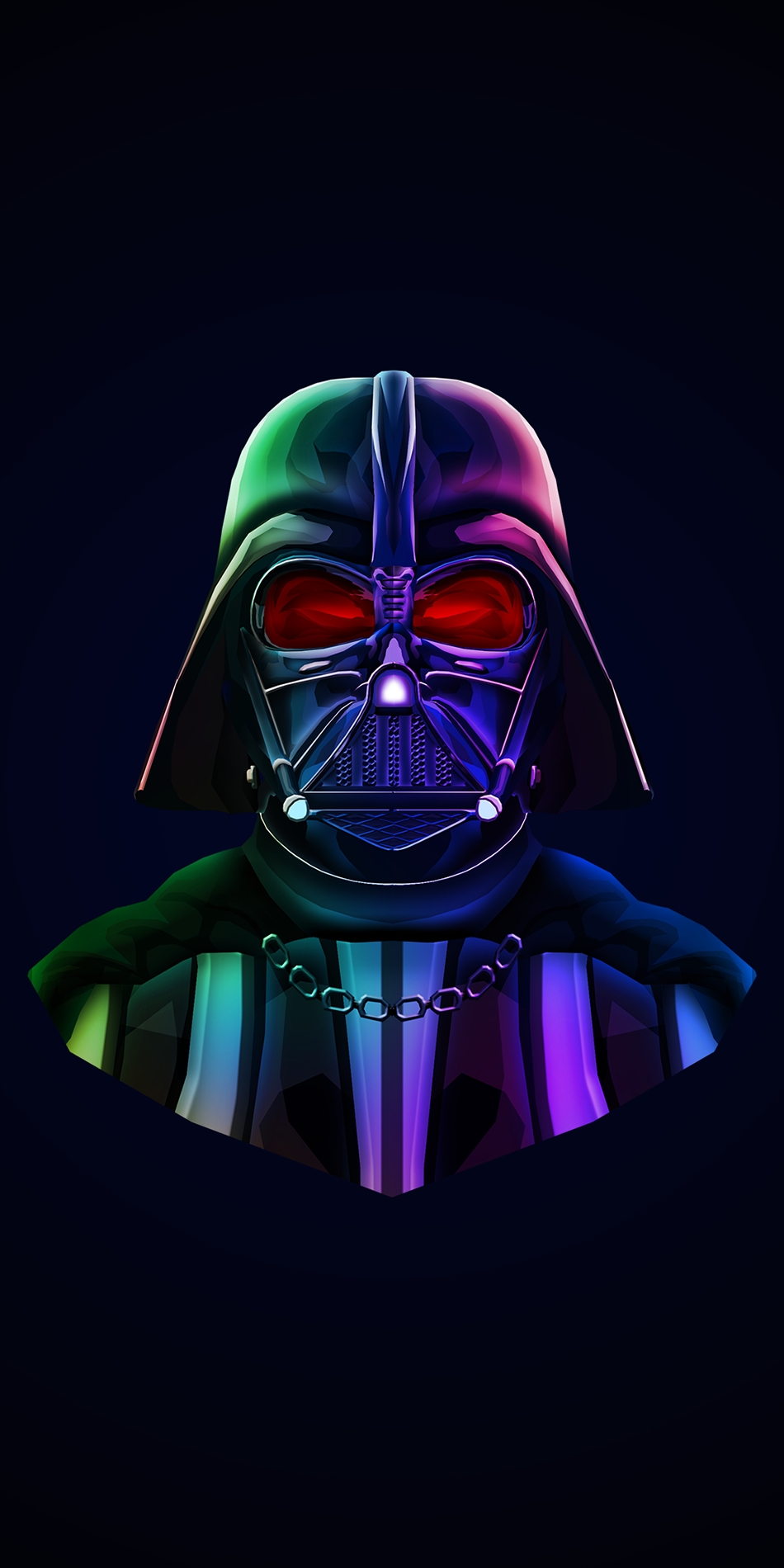 Portrait Display Portrait Looking At Viewer Darth Vader Star Wars Villains Minimalism Simple Backgro 950x1900
