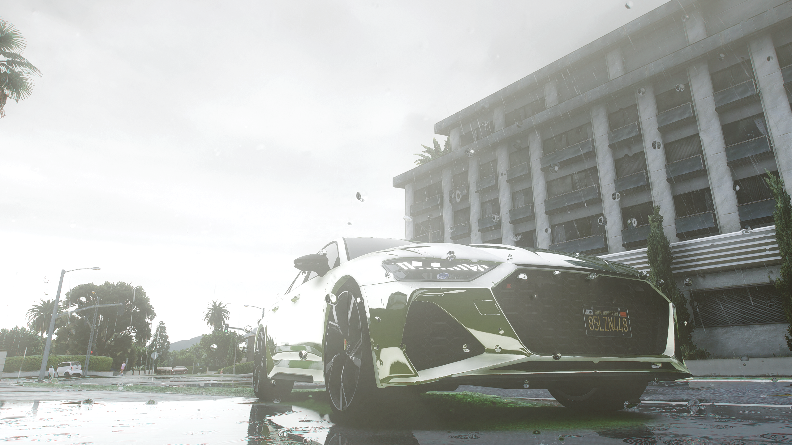 Audi RS6 ABT Grand Theft Auto V Car Video Games 2560x1440