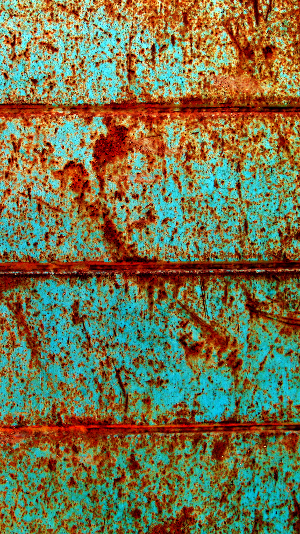 Abstract Rust Portrait Display 1242x2208